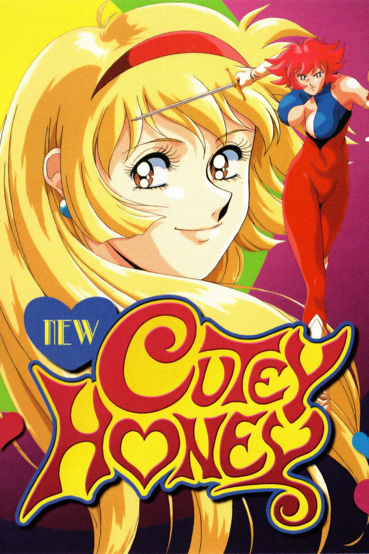 Plakat serialu "Nowa Cutey Honey"