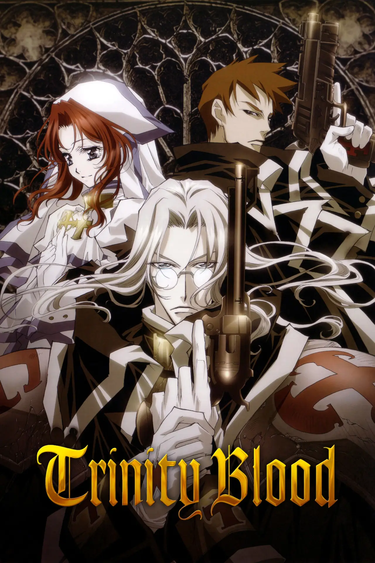 Plakat serialu "Trinity Blood"
