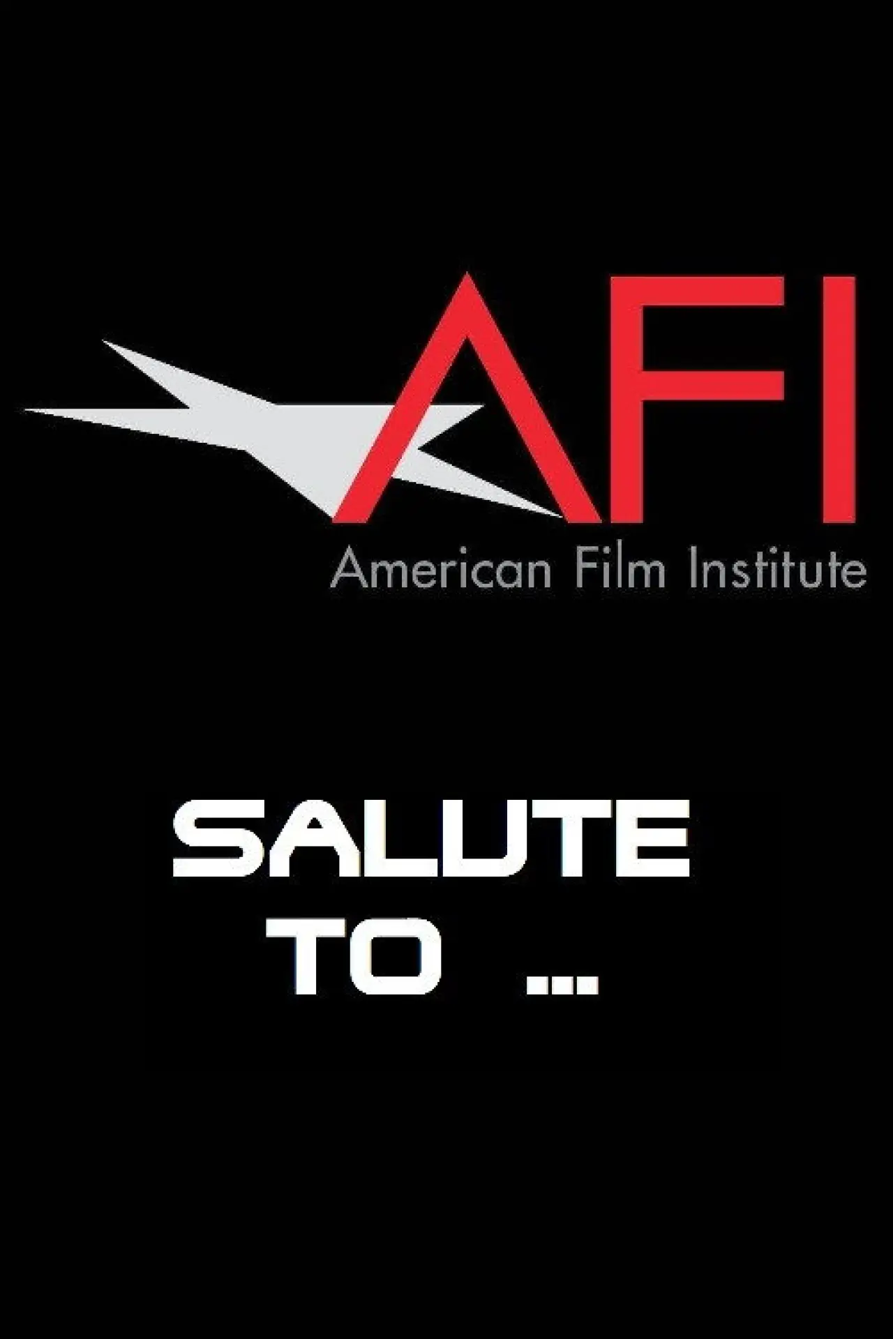 Plakat serialu "Hołd American Film Institute dla"