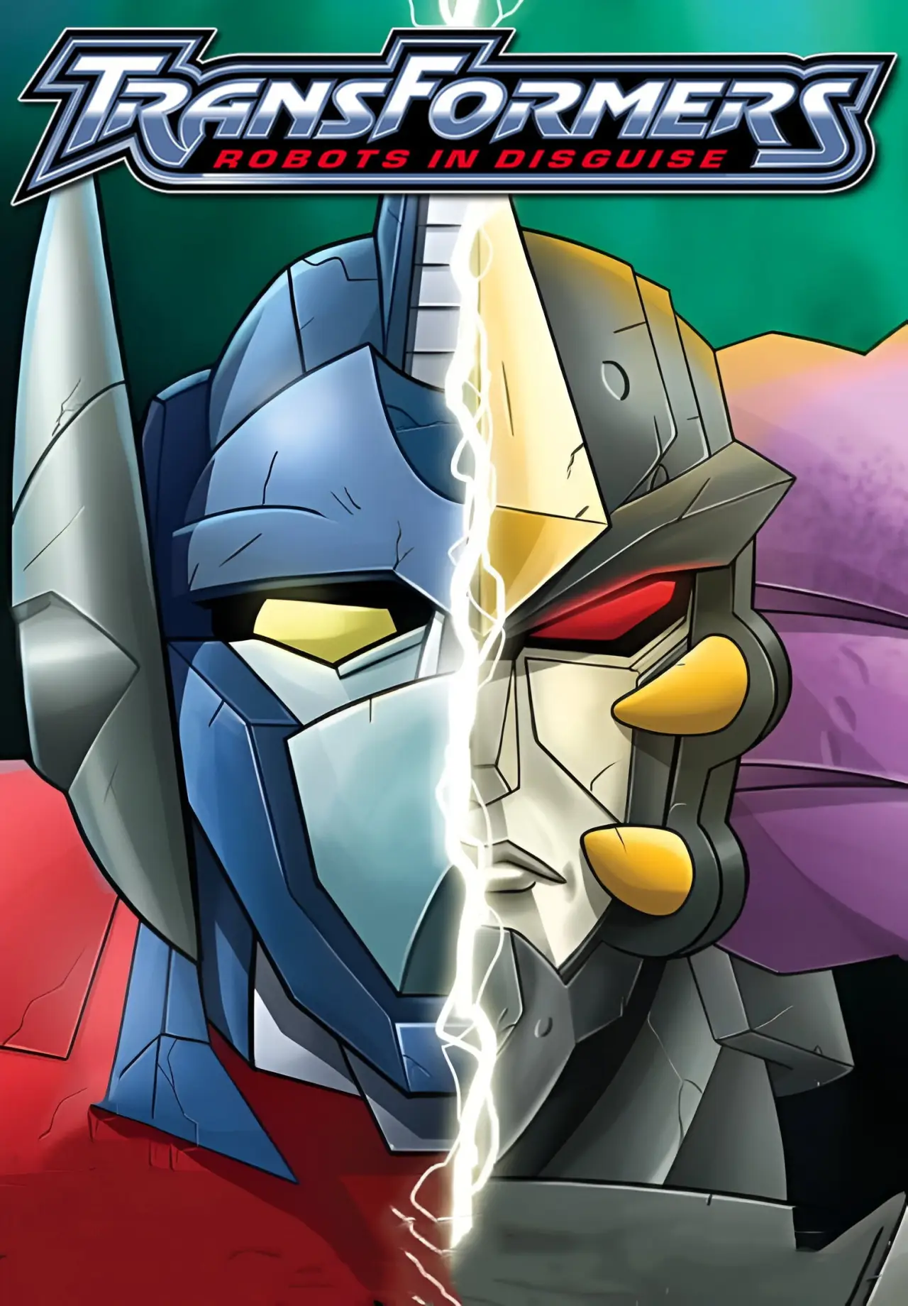 Plakat serialu "Transformers: Robots in Disguise"