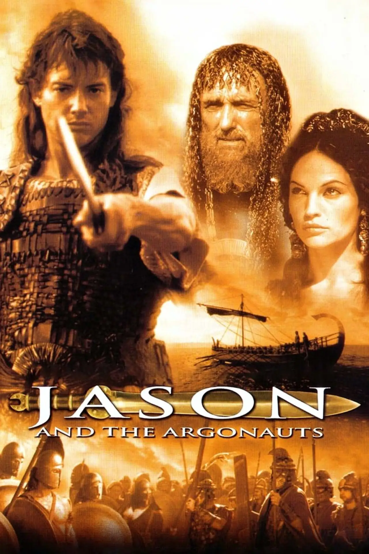 Plakat serialu "Jazon i Argonauci"