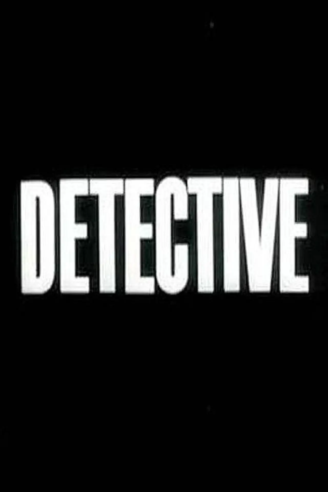 Plakat serialu "Detective"