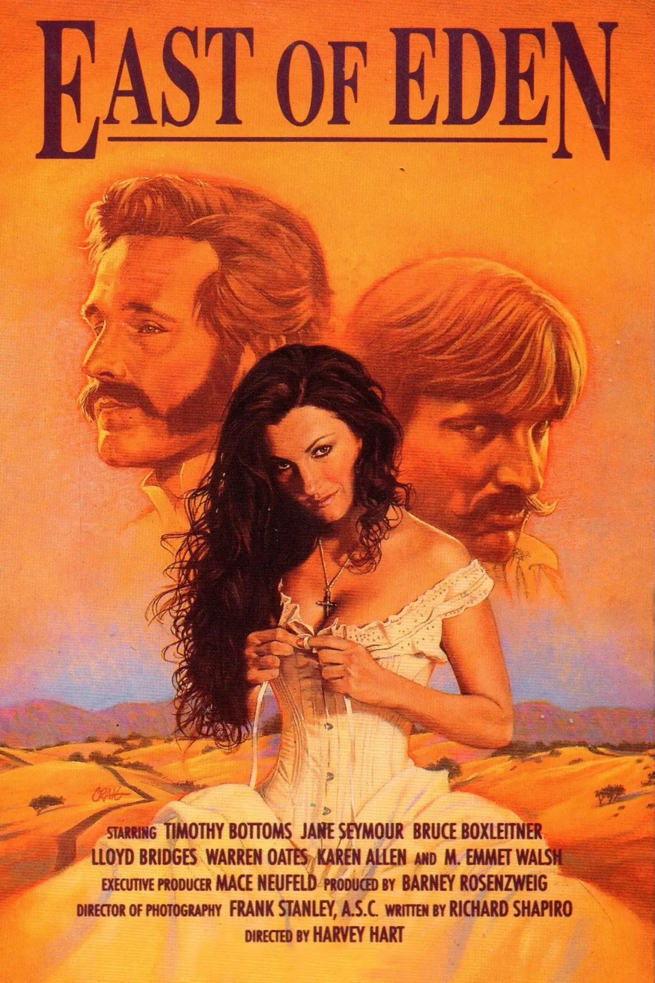 Plakat serialu "East of Eden"