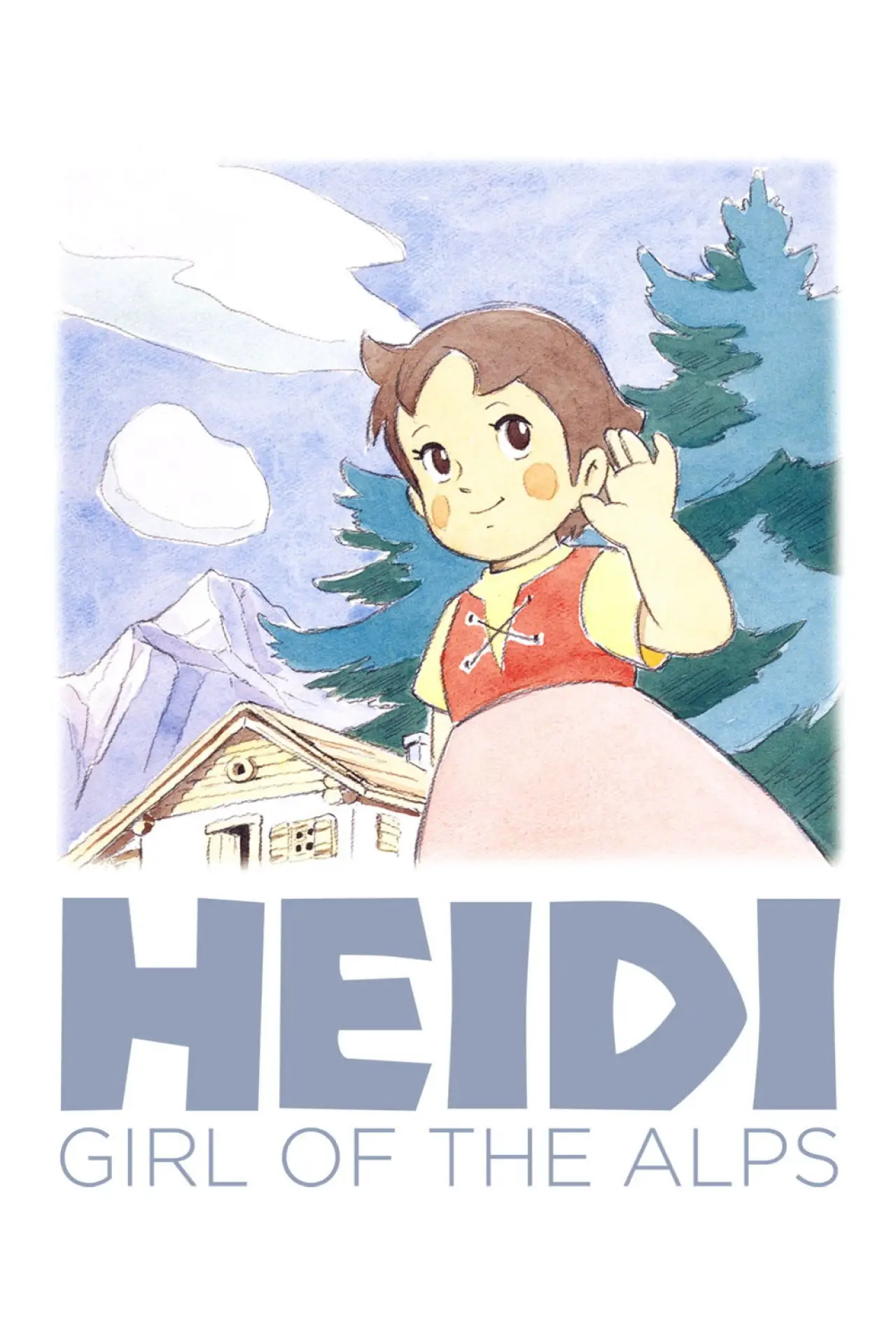 Постер к сериалу "アルプスの少女ハイジ"