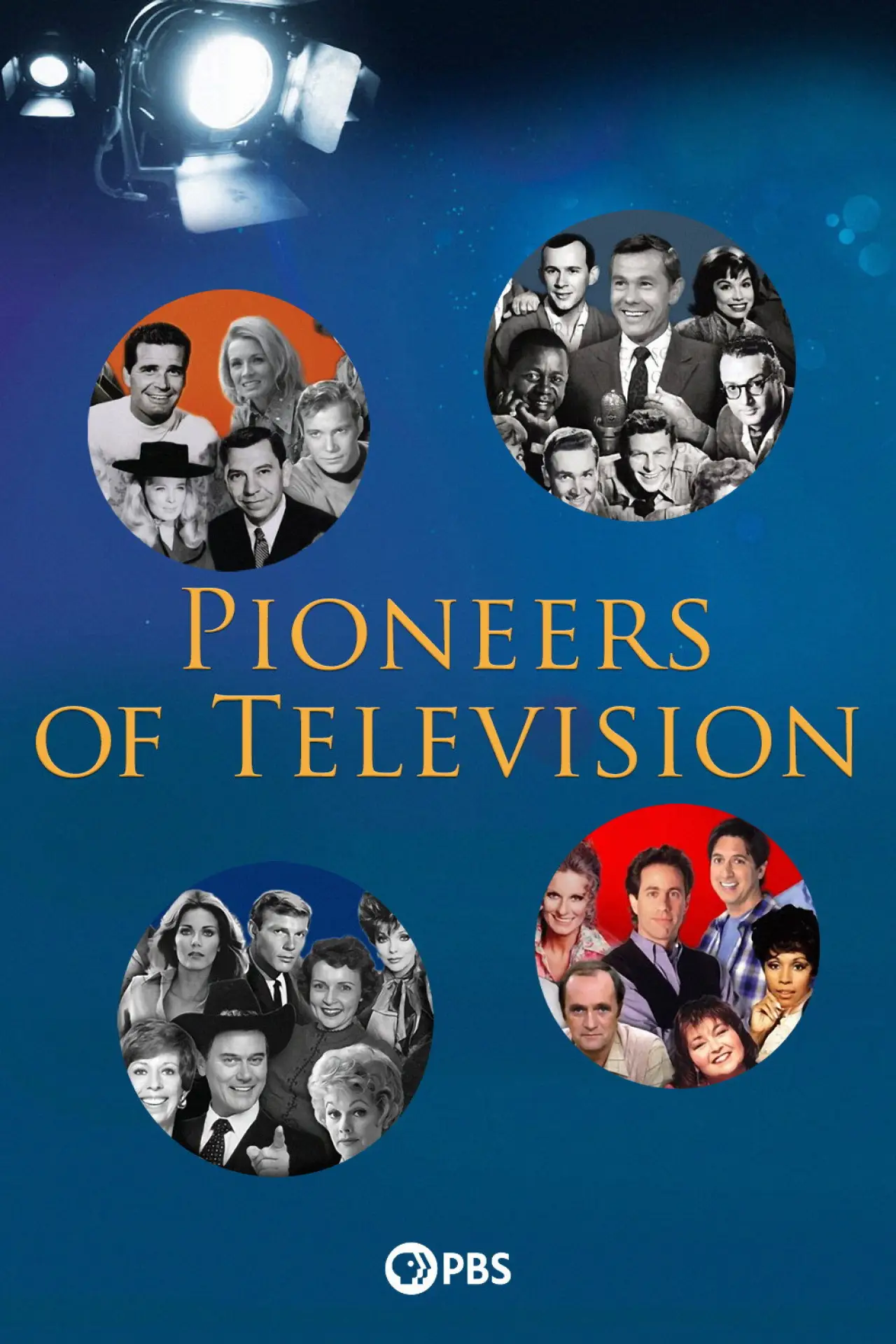 Plakat serialu "Pionierzy telewizji"