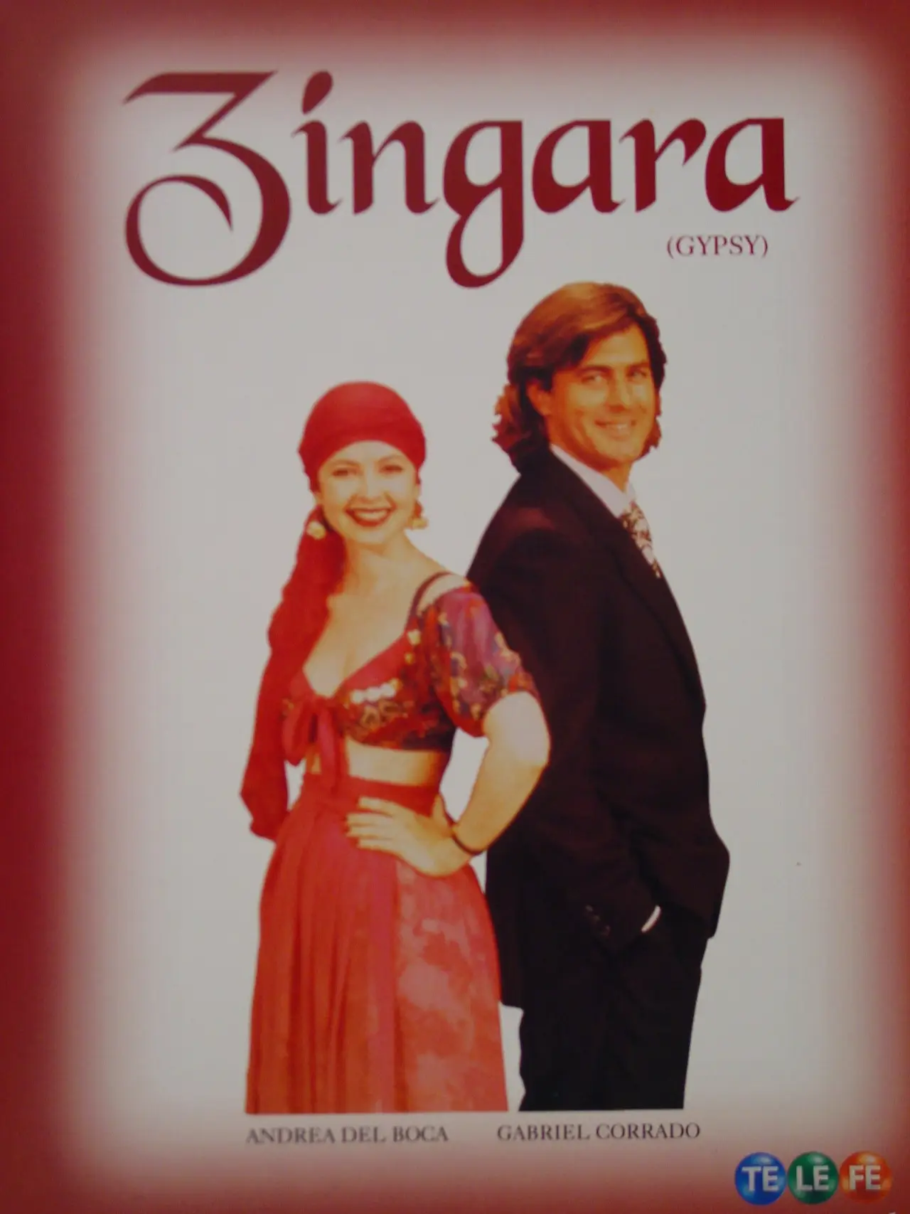 Plakat serialu "Zíngara"