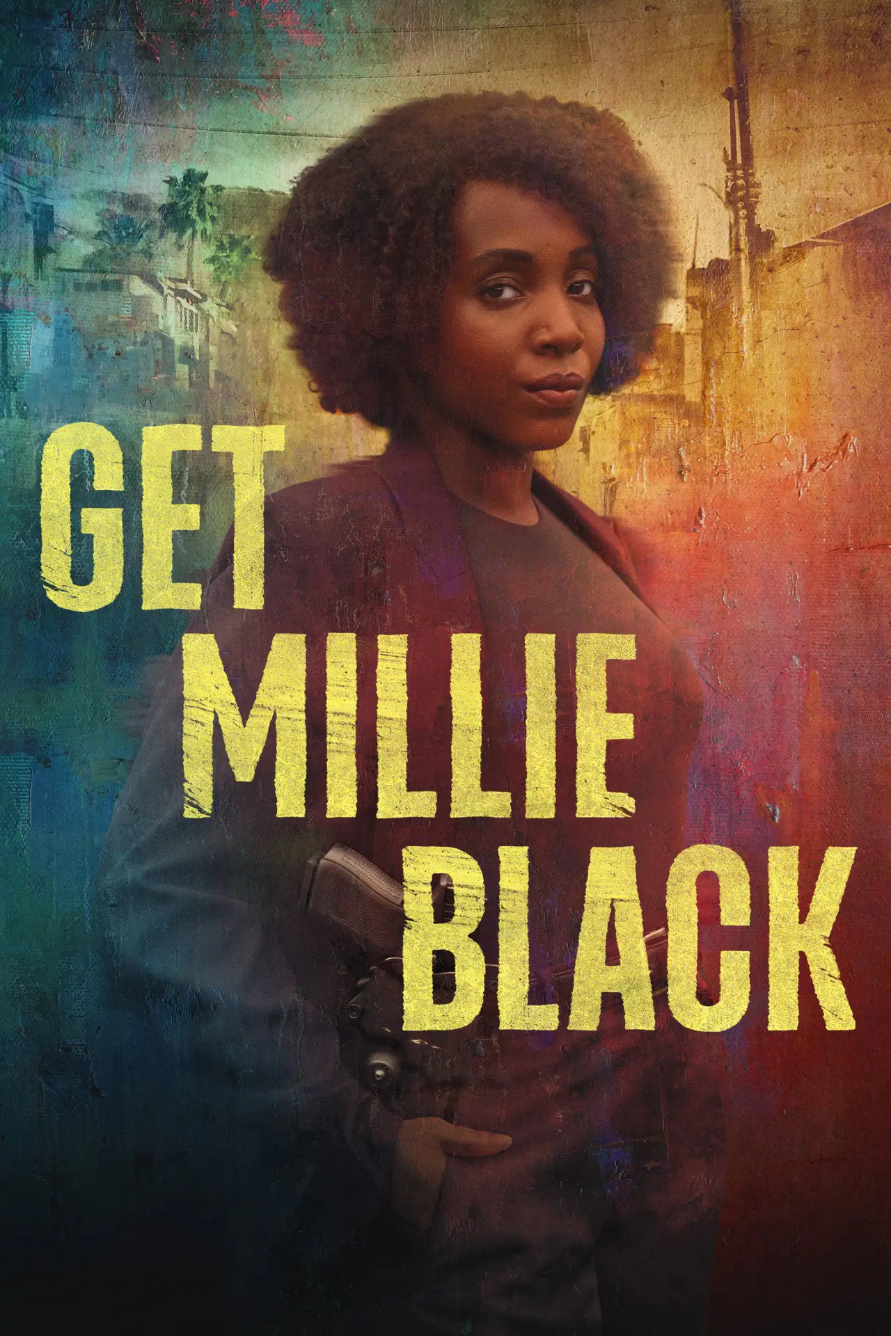 Plakat serialu "Powrót Millie Black"