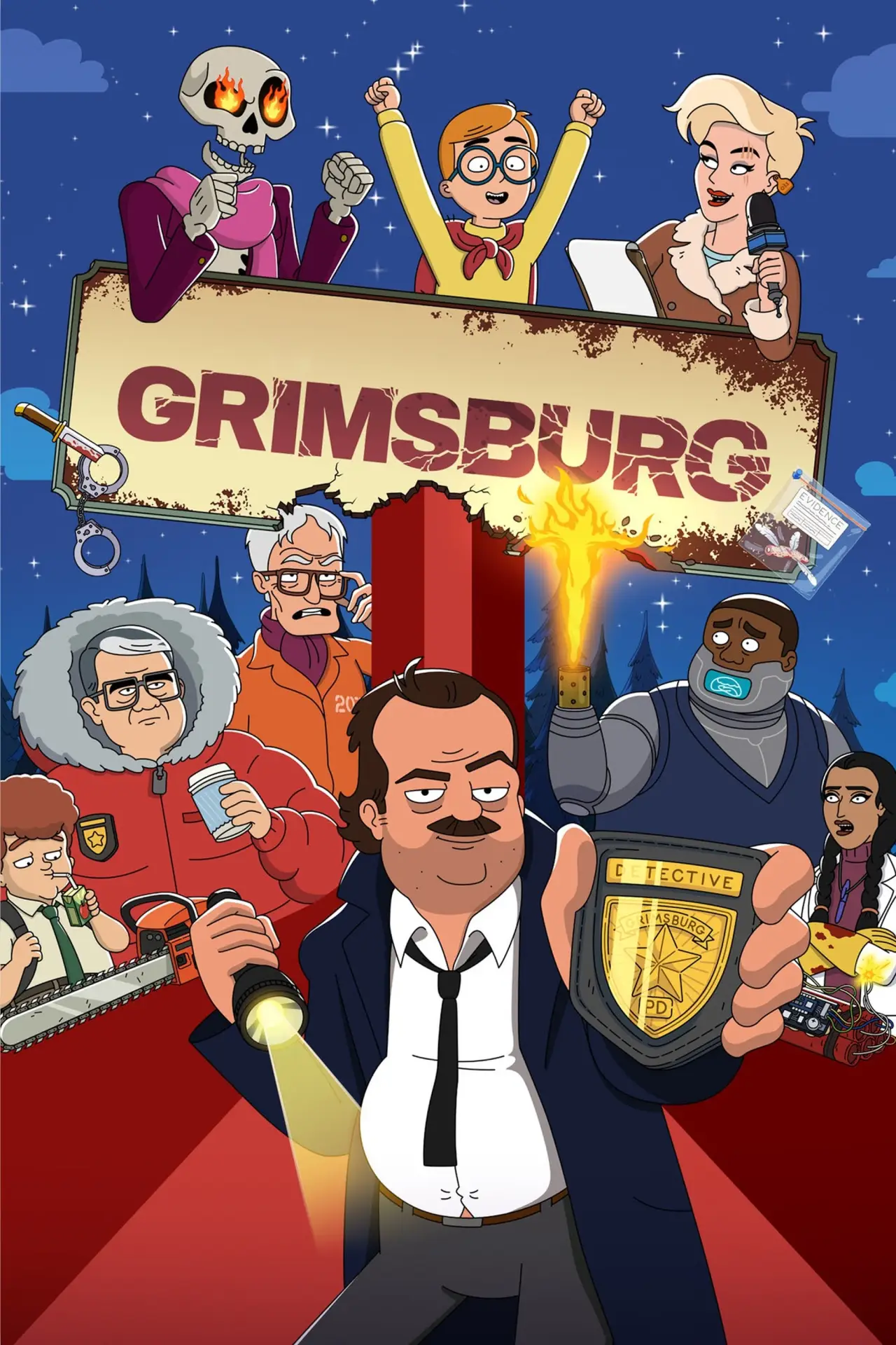 Постер к сериалу "Grimsburg"