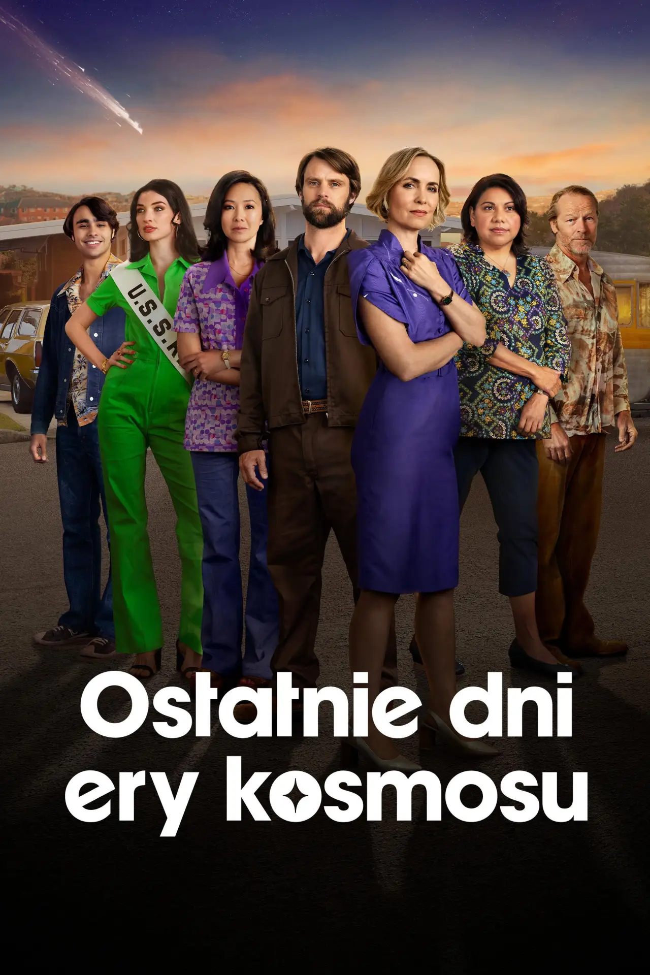 Plakat serialu "Ostatnie dni ery kosmosu"