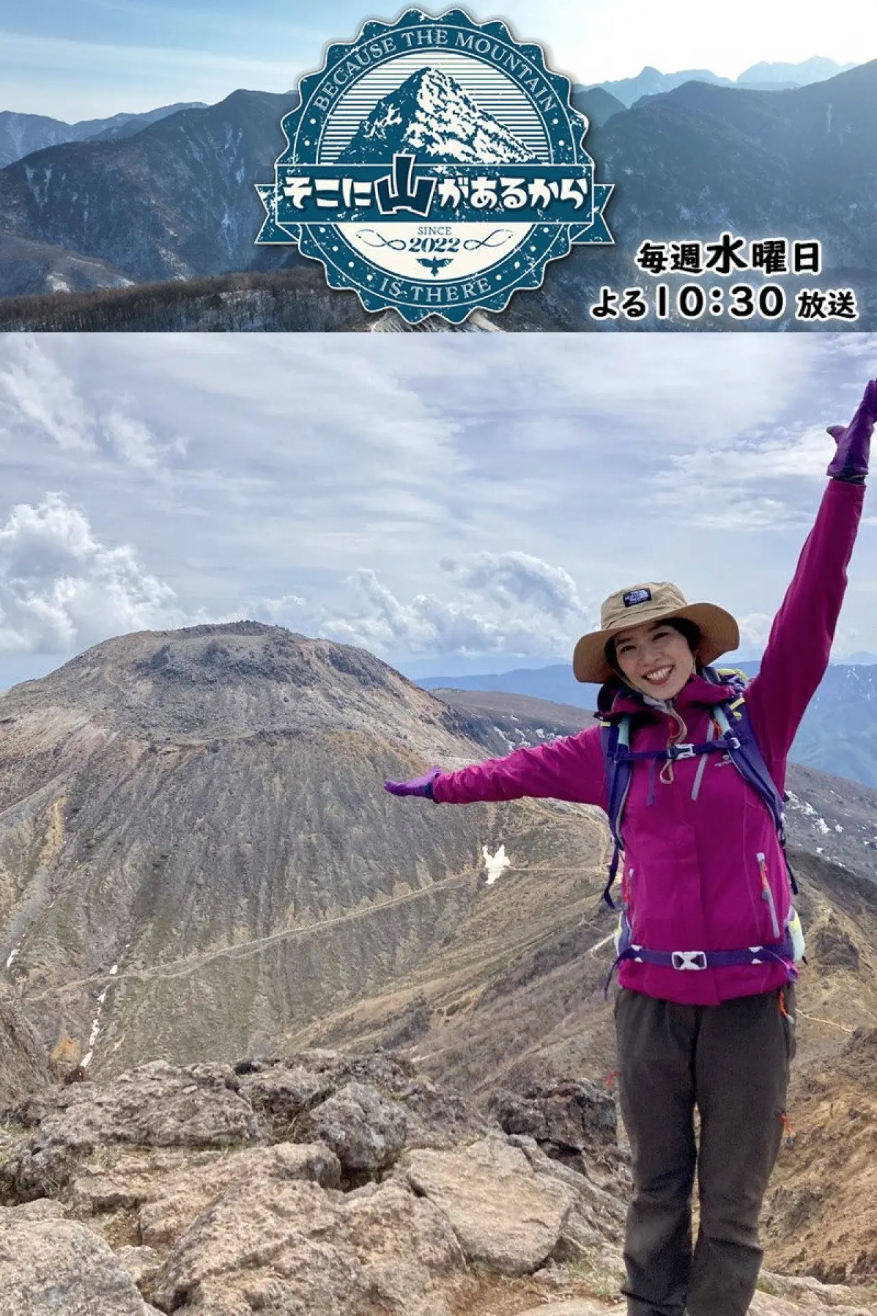 Plakat serialu "そこに山があるから"