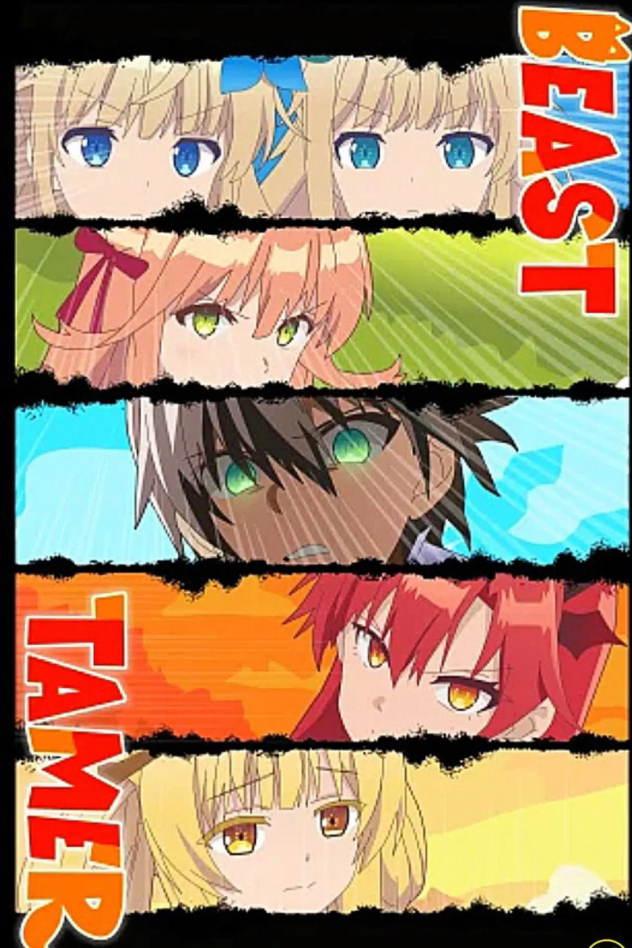 Plakat serialu "Yuusha Party wo Tsuihou sareta Beast Tamer, Saikyoushu no Nekomimi Shoujo to Deau"