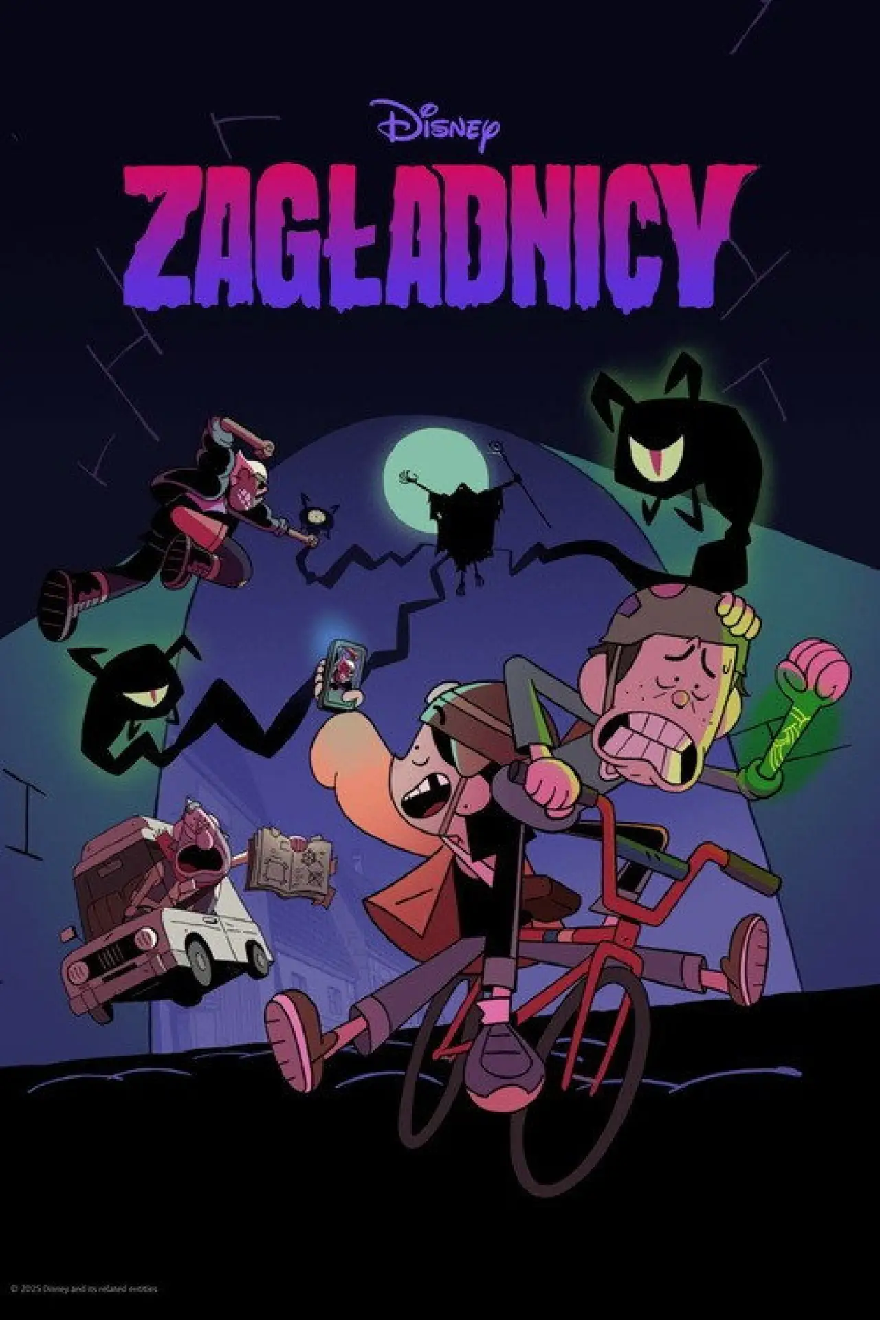 Plakat serialu "Zagładnicy"