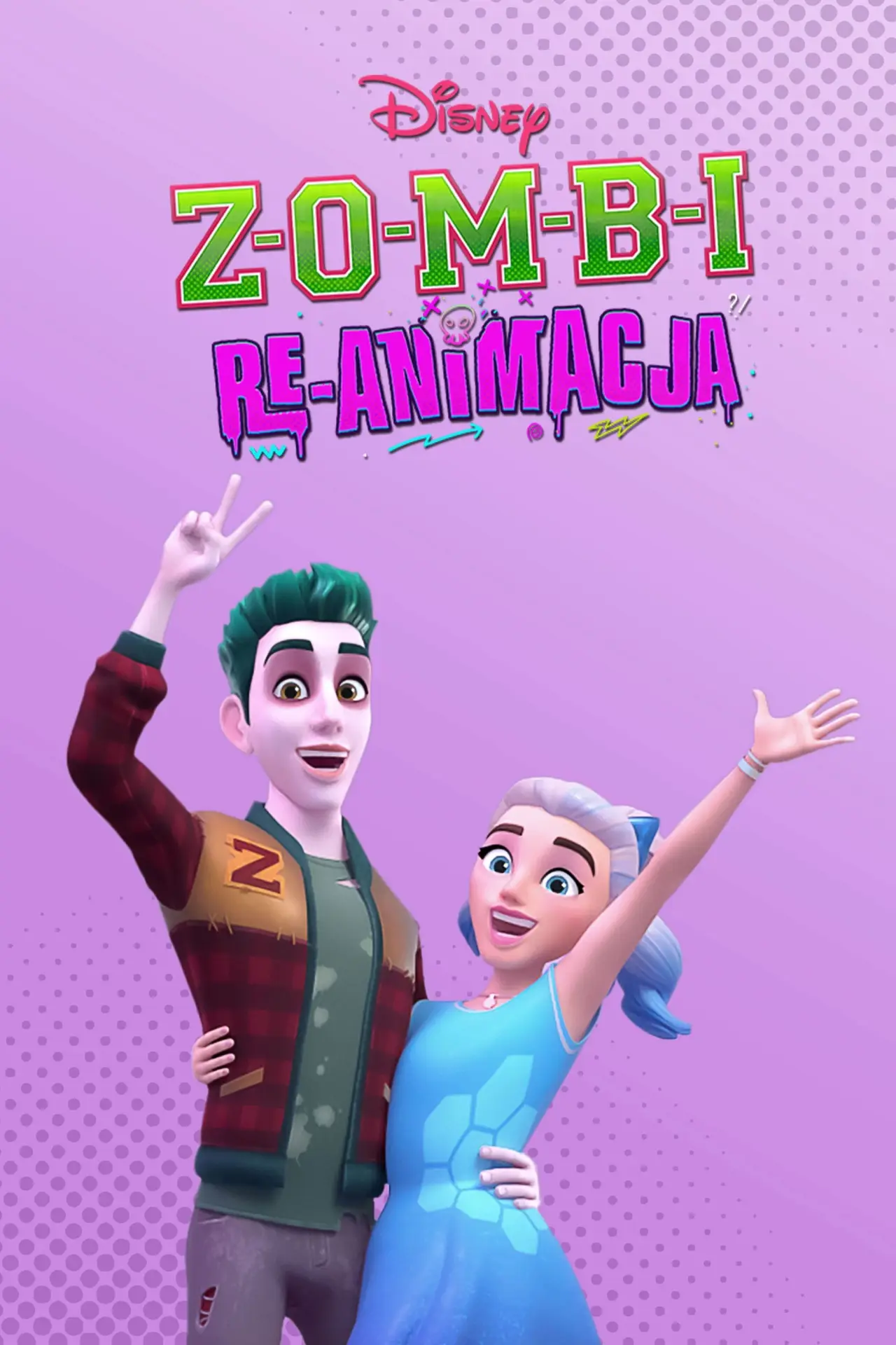 Plakat serialu "ZOMBI. Serial re-animowany"