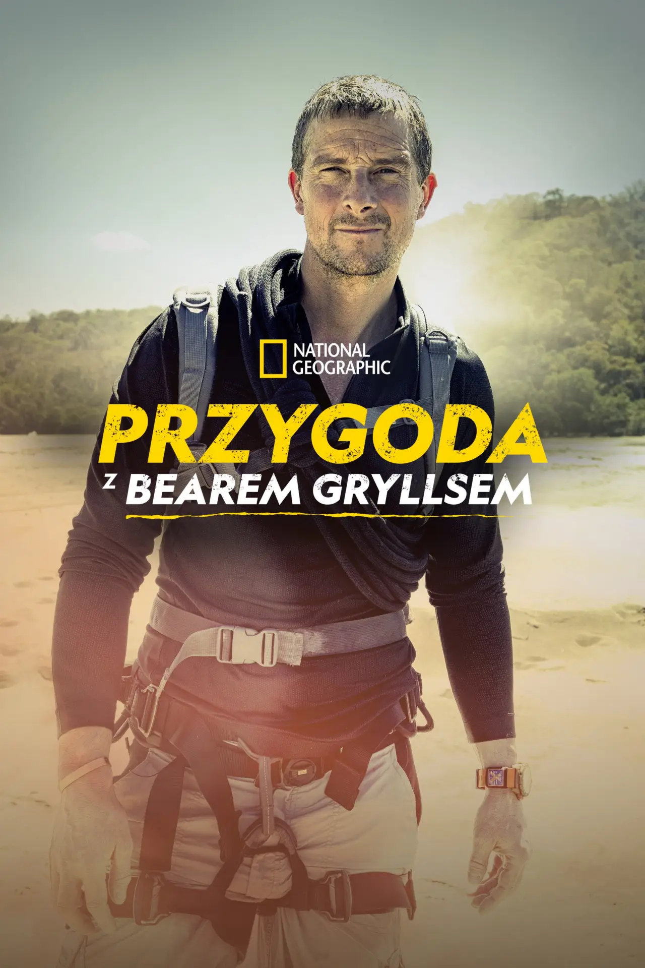 Plakat serialu "Running Wild z Bearem Gryllsem: Wyzwanie"