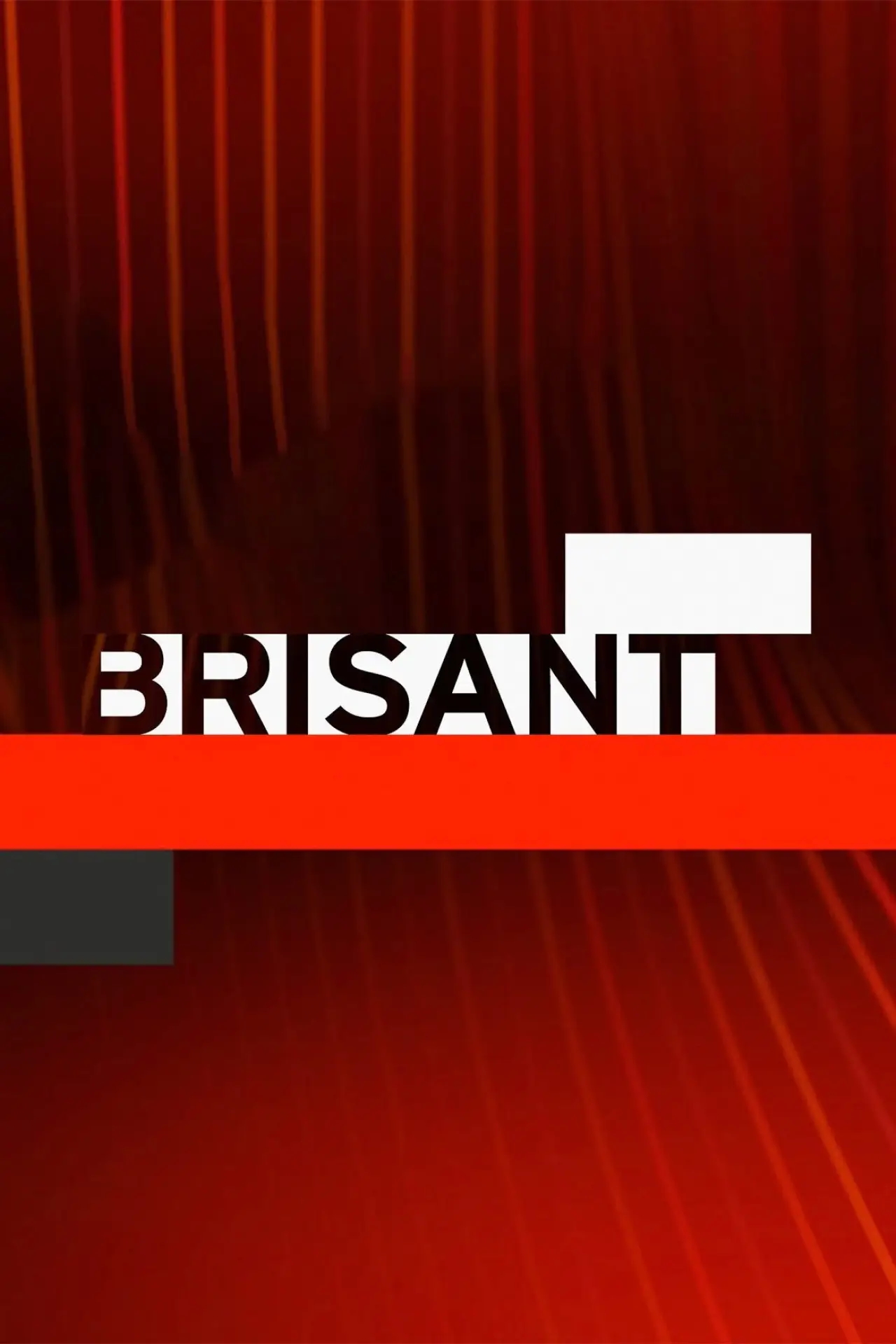 Plakat serialu "Brisant"