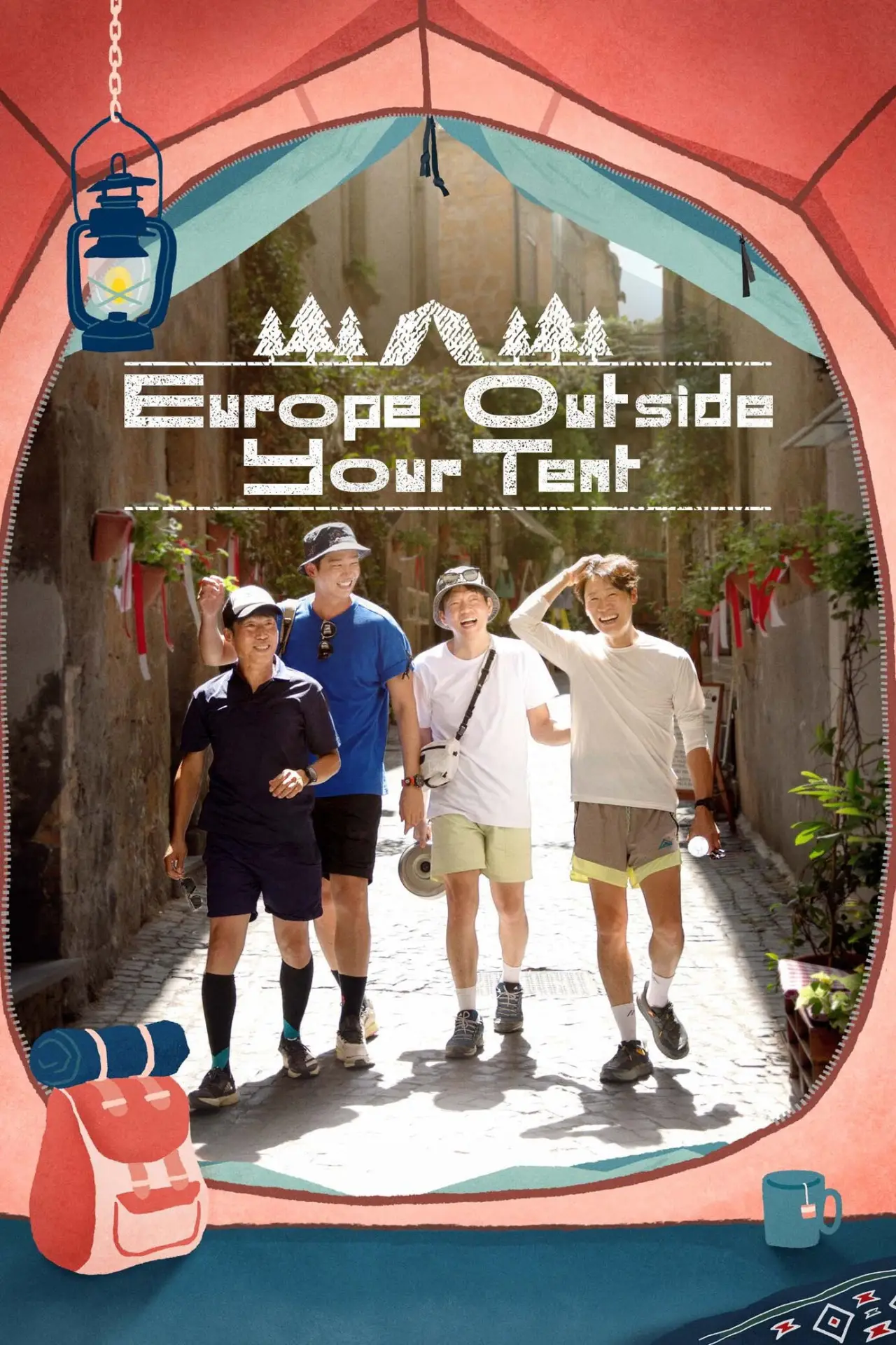 Plakat serialu "Europa poza twoim namiotem"