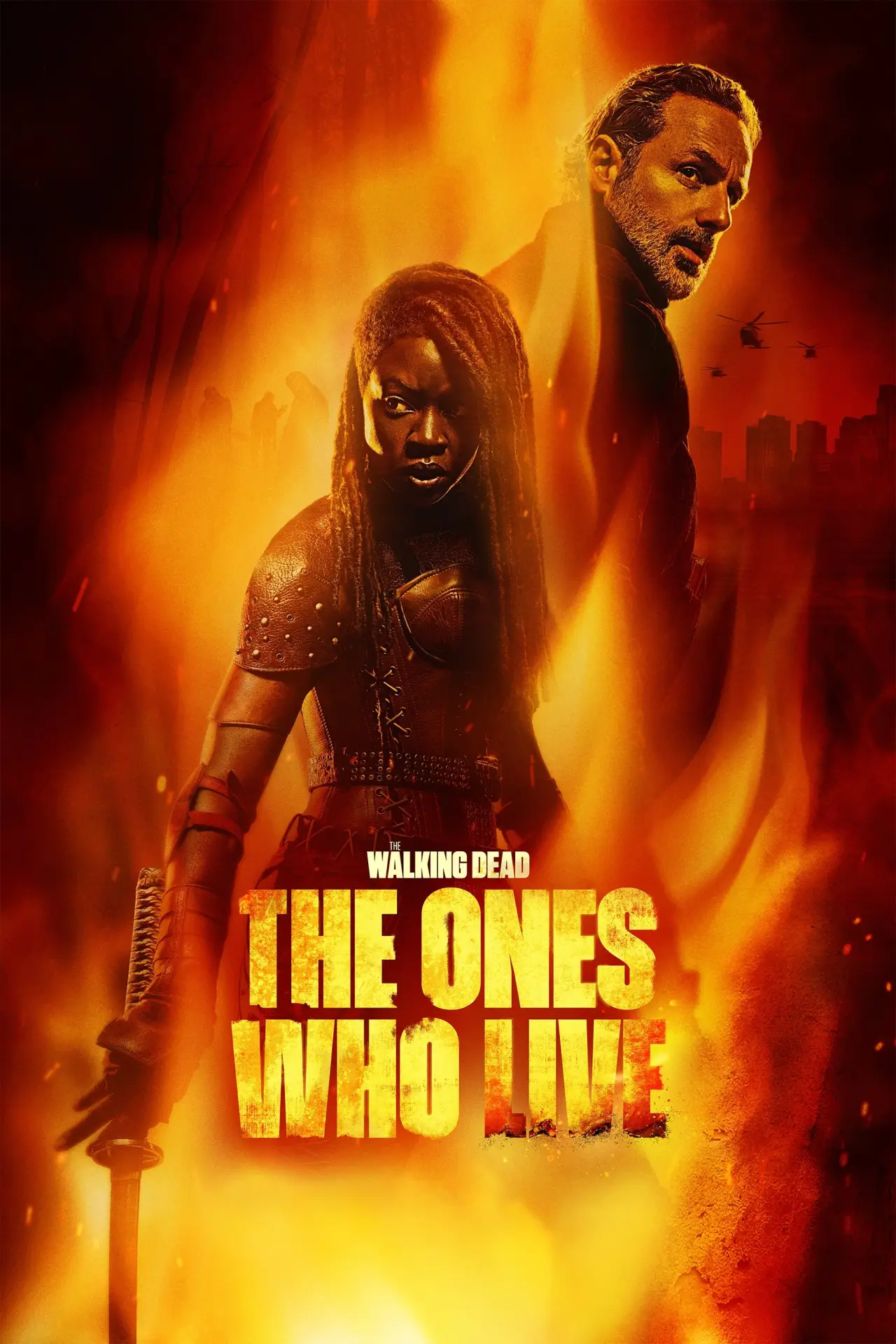 Постер к сериалу "The Walking Dead: The Ones Who Live"