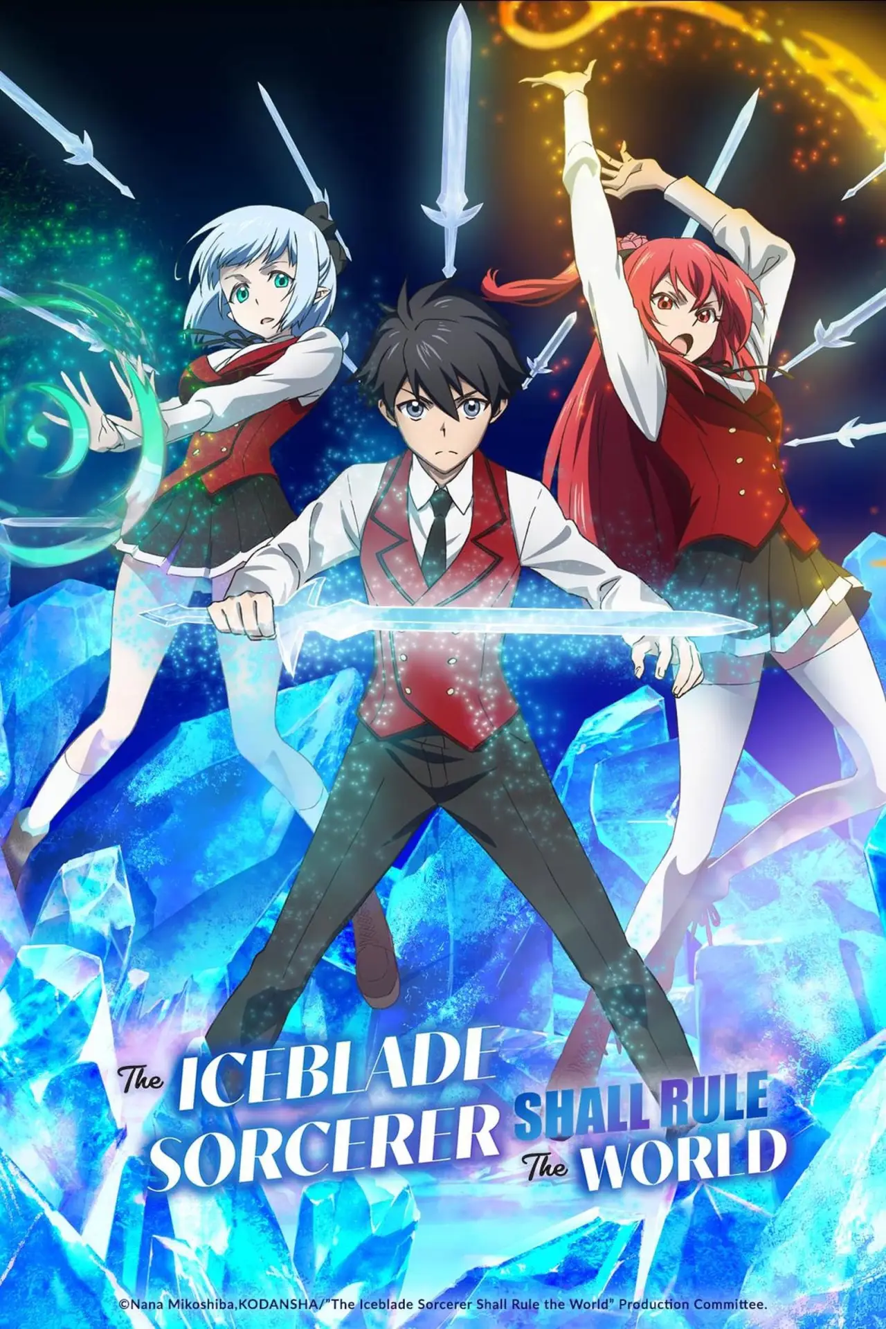 Постер к сериалу "Hyouken no Majutsushi ga Sekai wo Suberu"