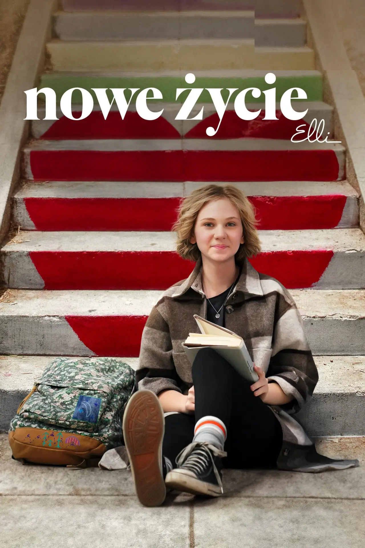 Plakat serialu "Nowe życie Elli"
