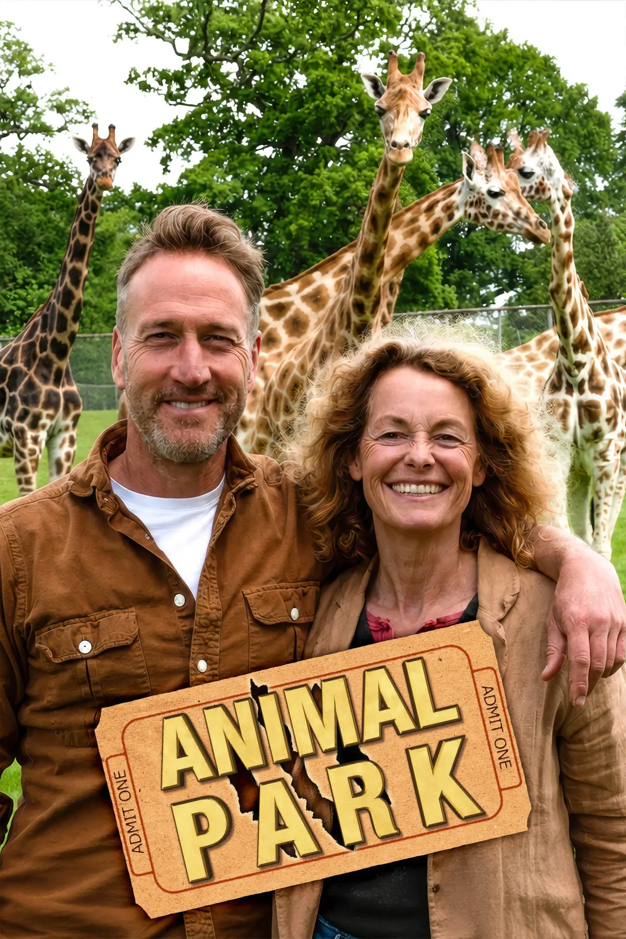 Plakat serialu "Animal Park"