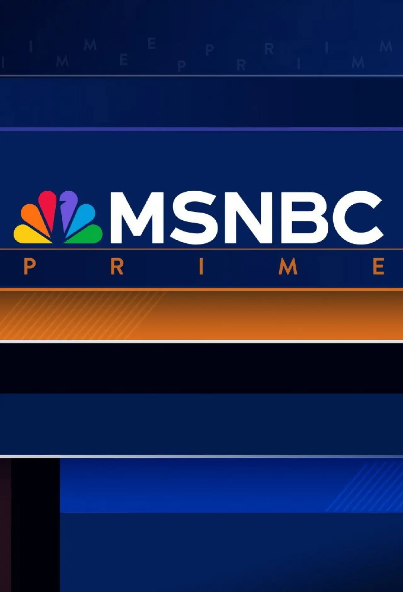 Plakat serialu "MSNBC Prime"