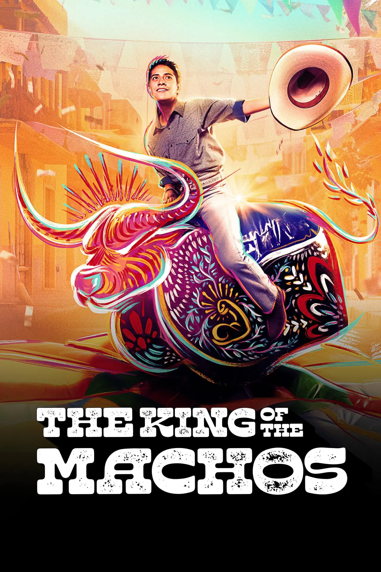 Plakat serialu "Król machos"