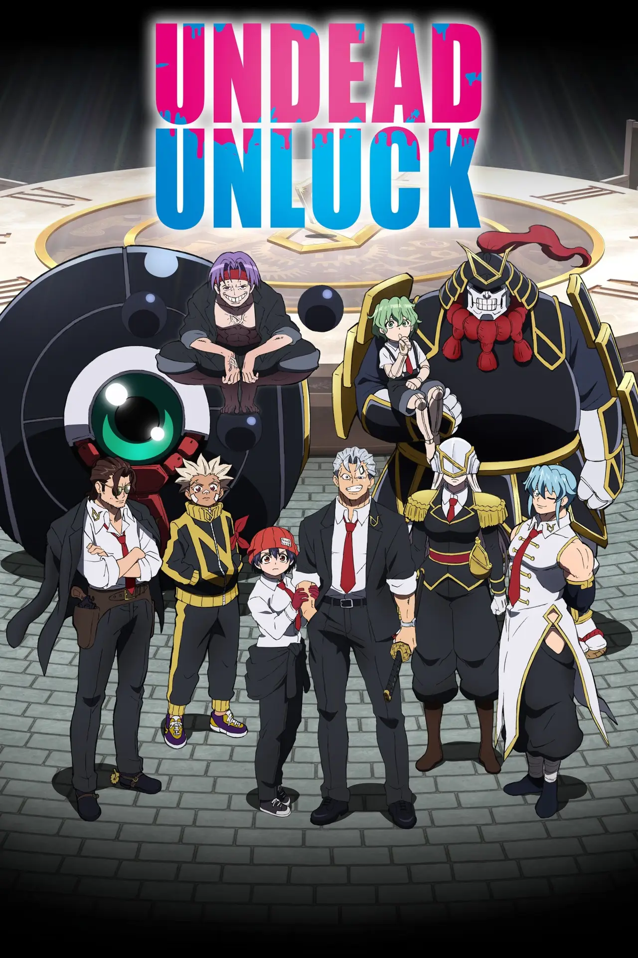 Plakat serialu "Undead Unluck"