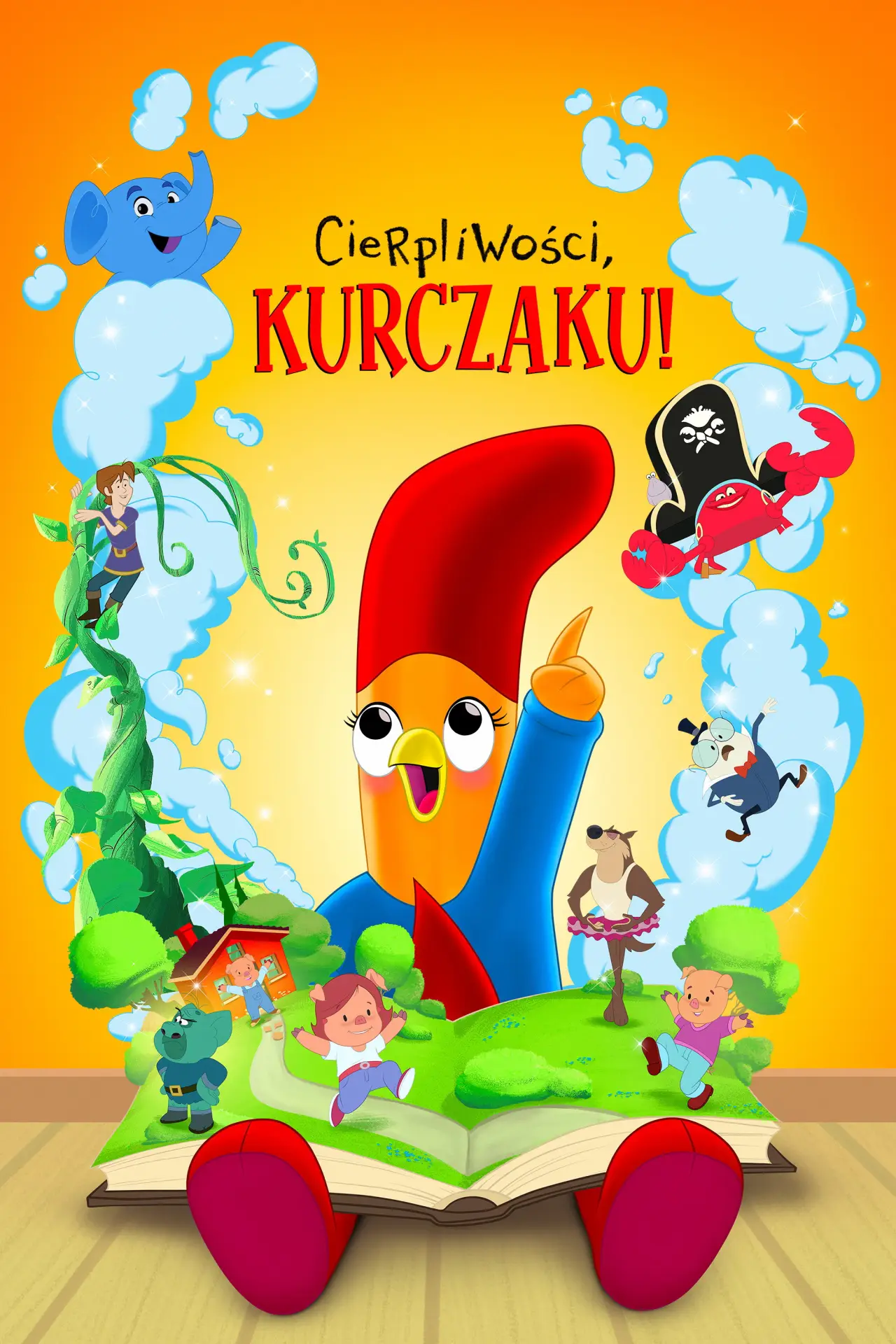 Plakat serialu "Cierpliwości, Kurczaku!"