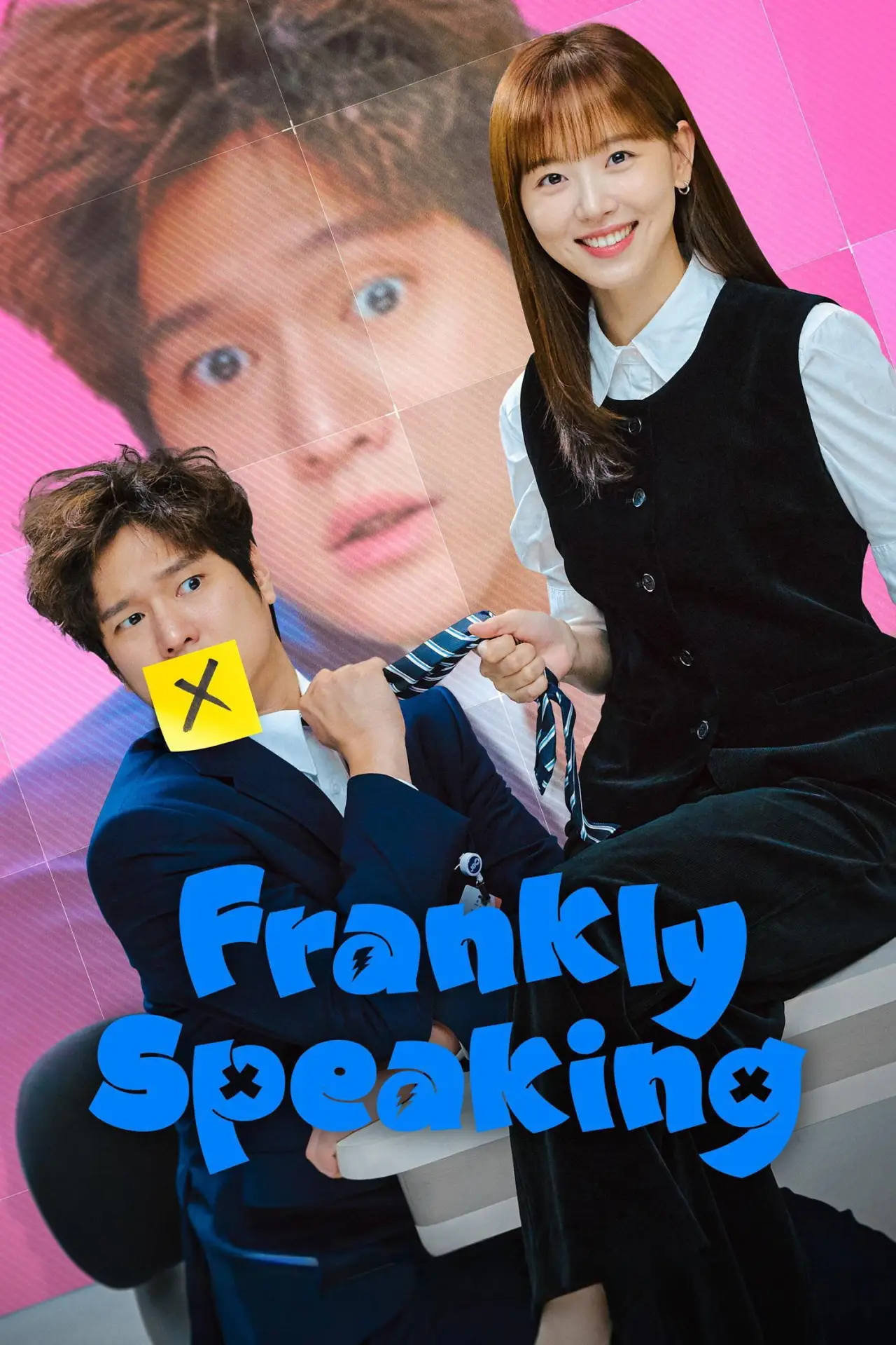 Plakat serialu "Frankly Speaking"