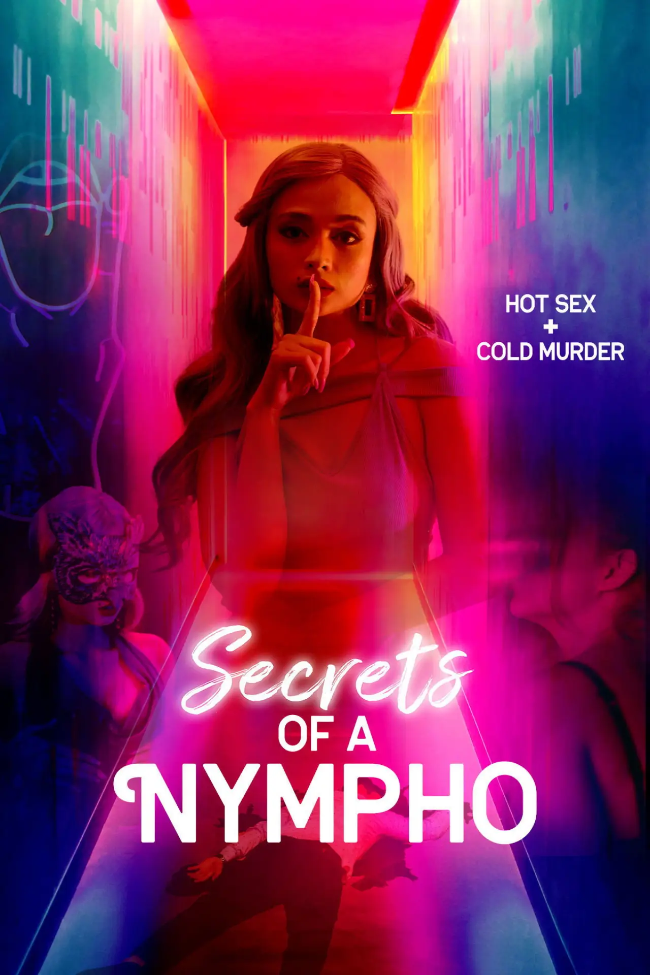 Plakat serialu "Sekrety nimfomanki"