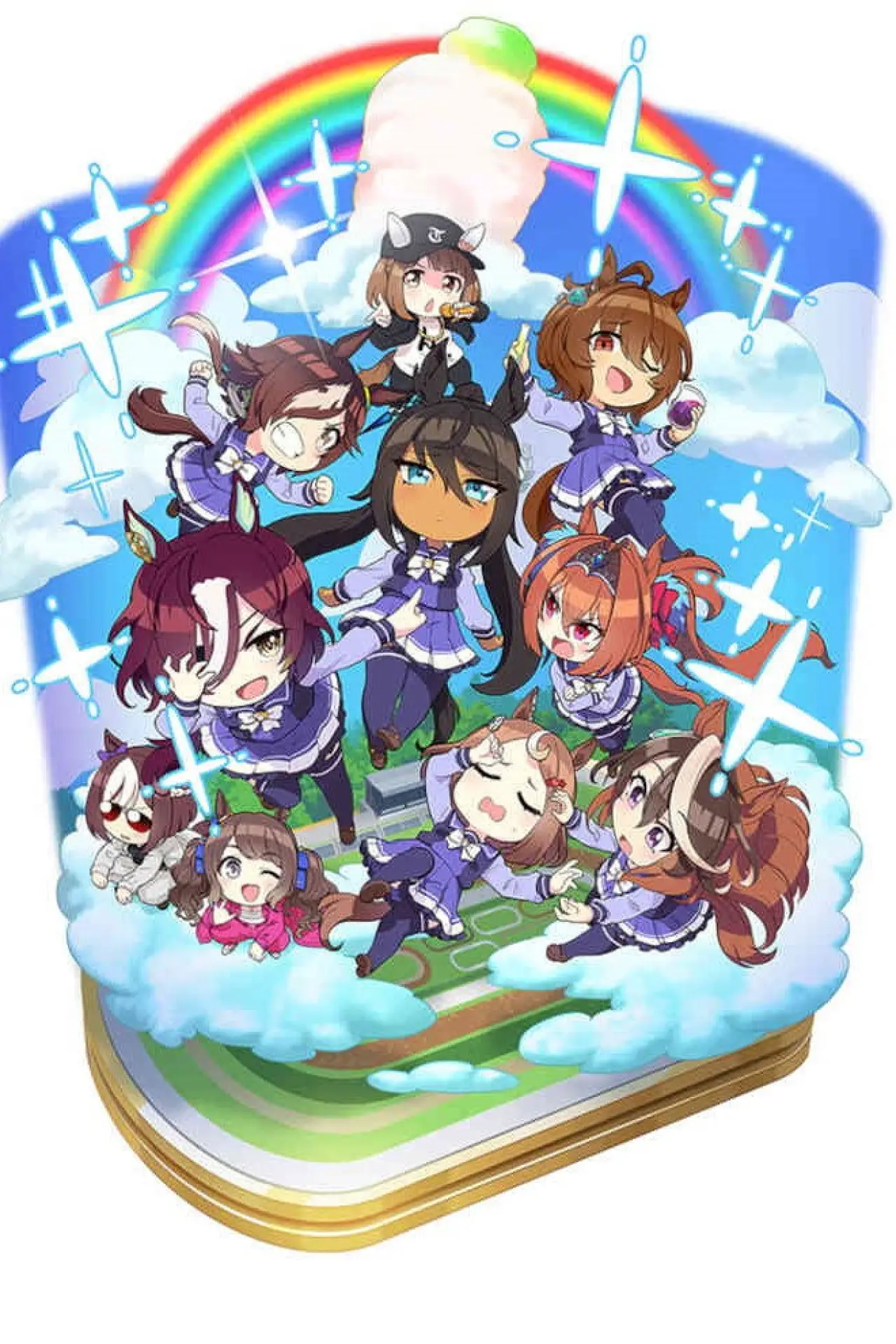 Plakat serialu "うまゆる"