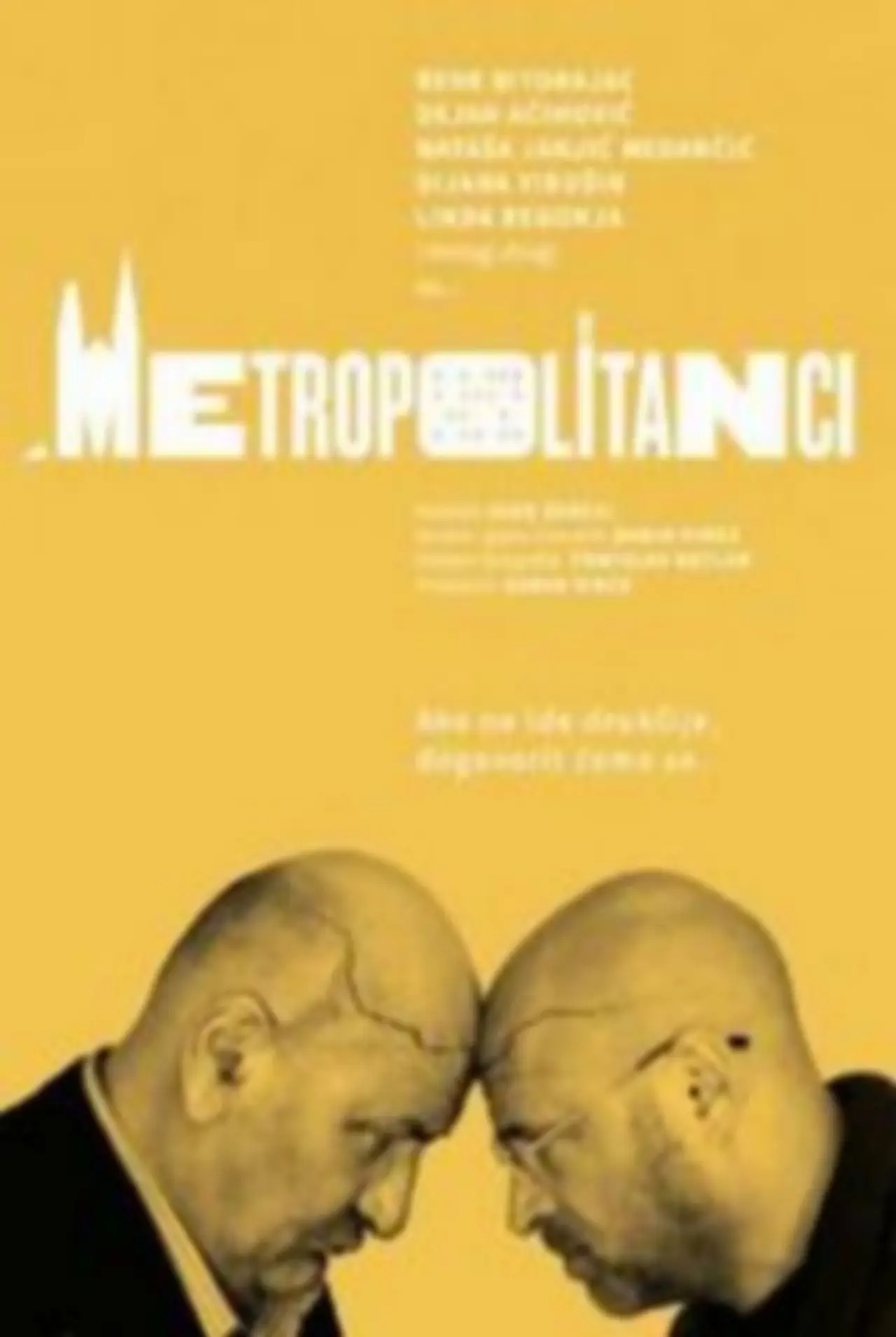 Plakat serialu "Metropolitanci"
