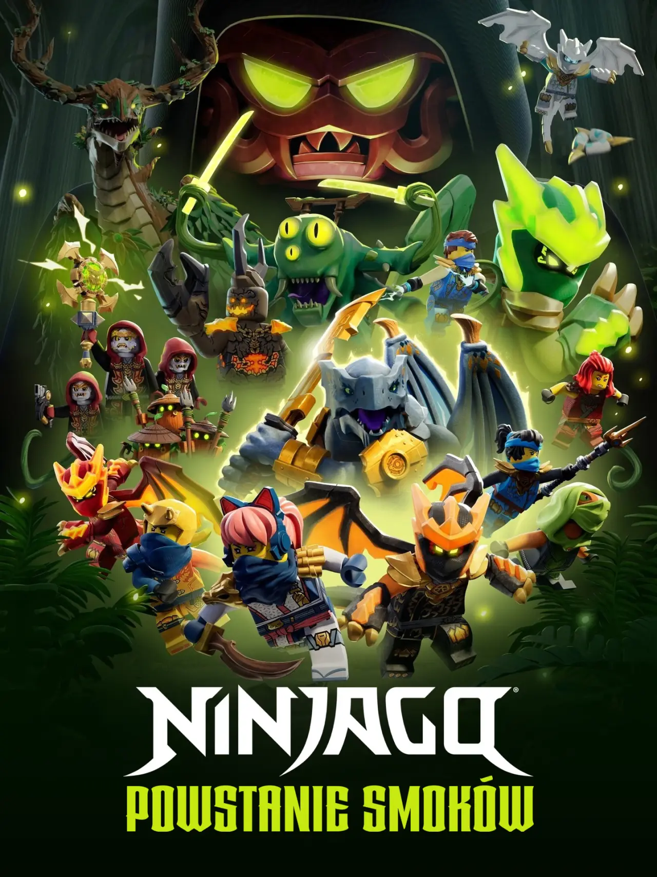 Постер к сериалу "LEGO Ninjago: Powstanie Smoków"