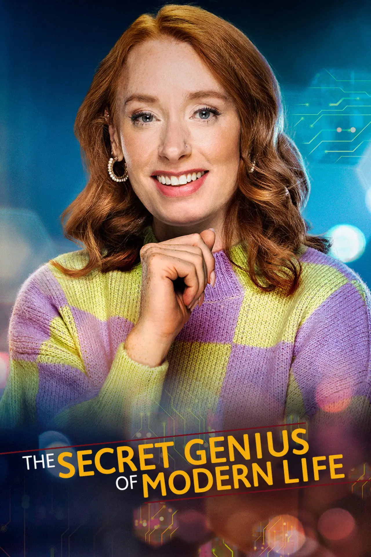 Plakat serialu "Sekretny geniusz nowoczesnego życia"