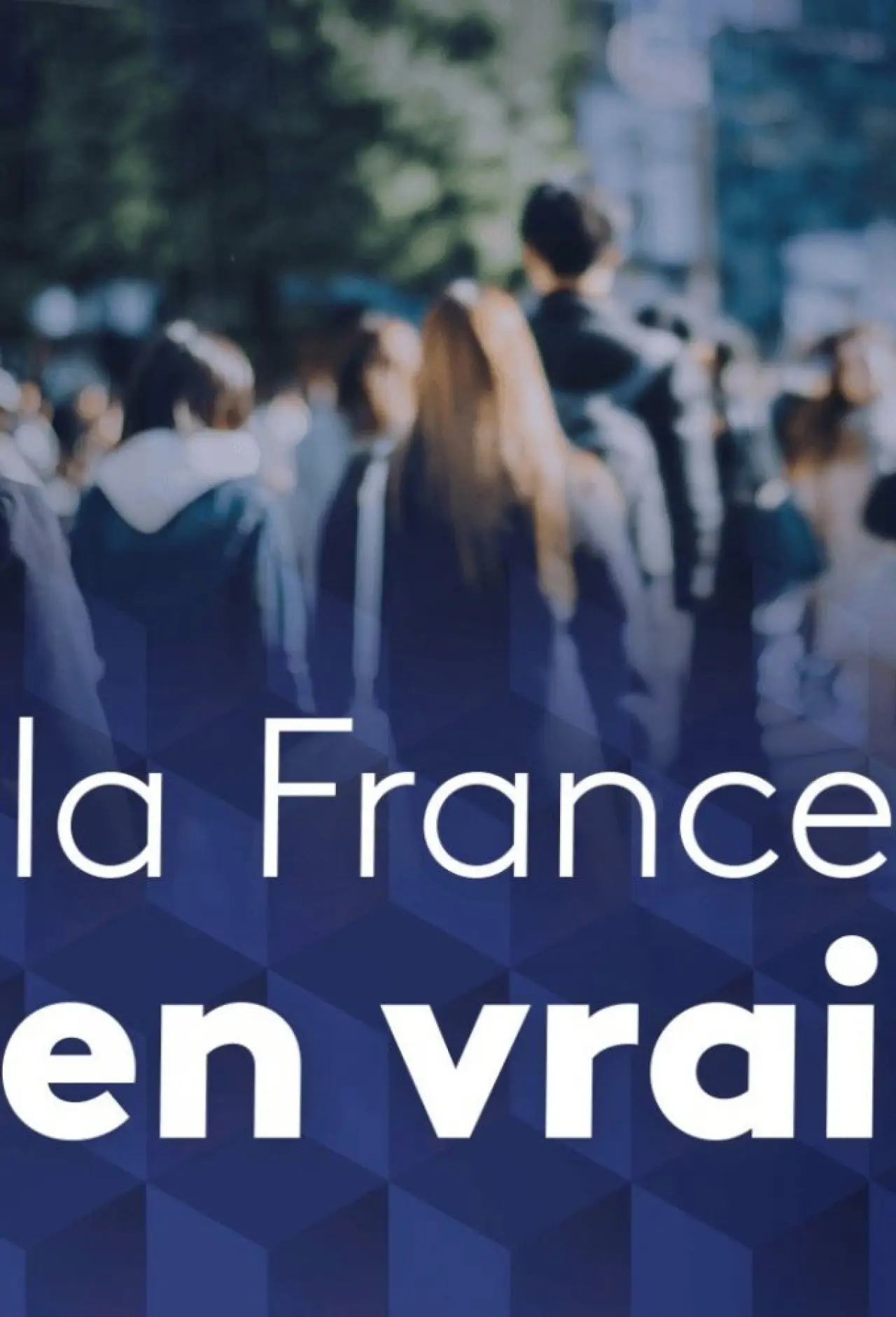Plakat serialu "La France en vrai"