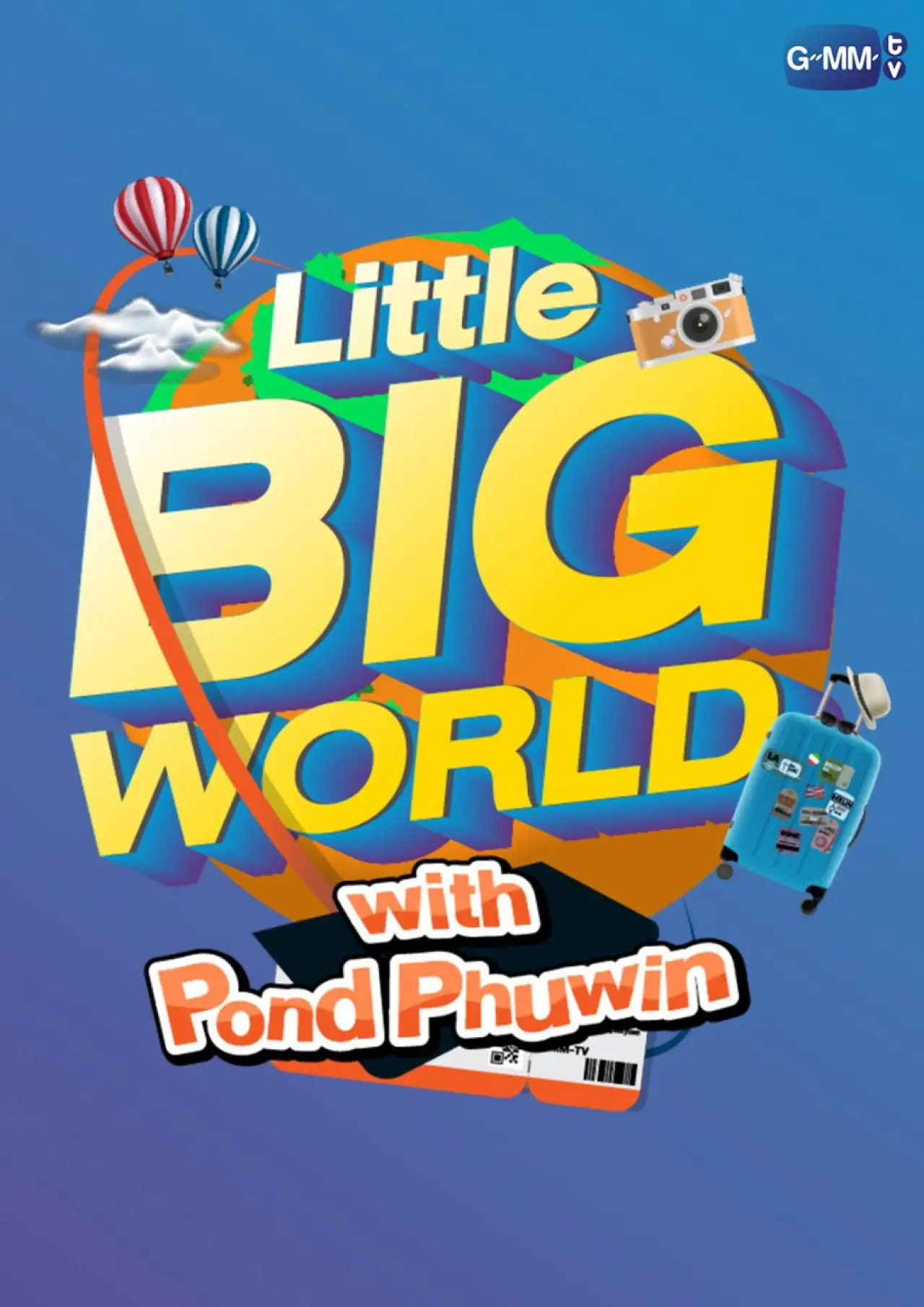 Plakat serialu "LittleBIGworld with Pond Phuwin"