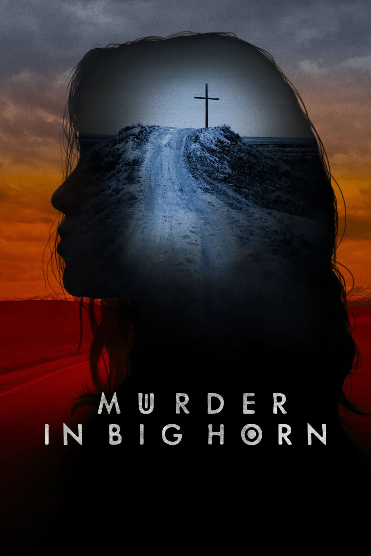 Plakat serialu "Morderstwo w Big Horn"