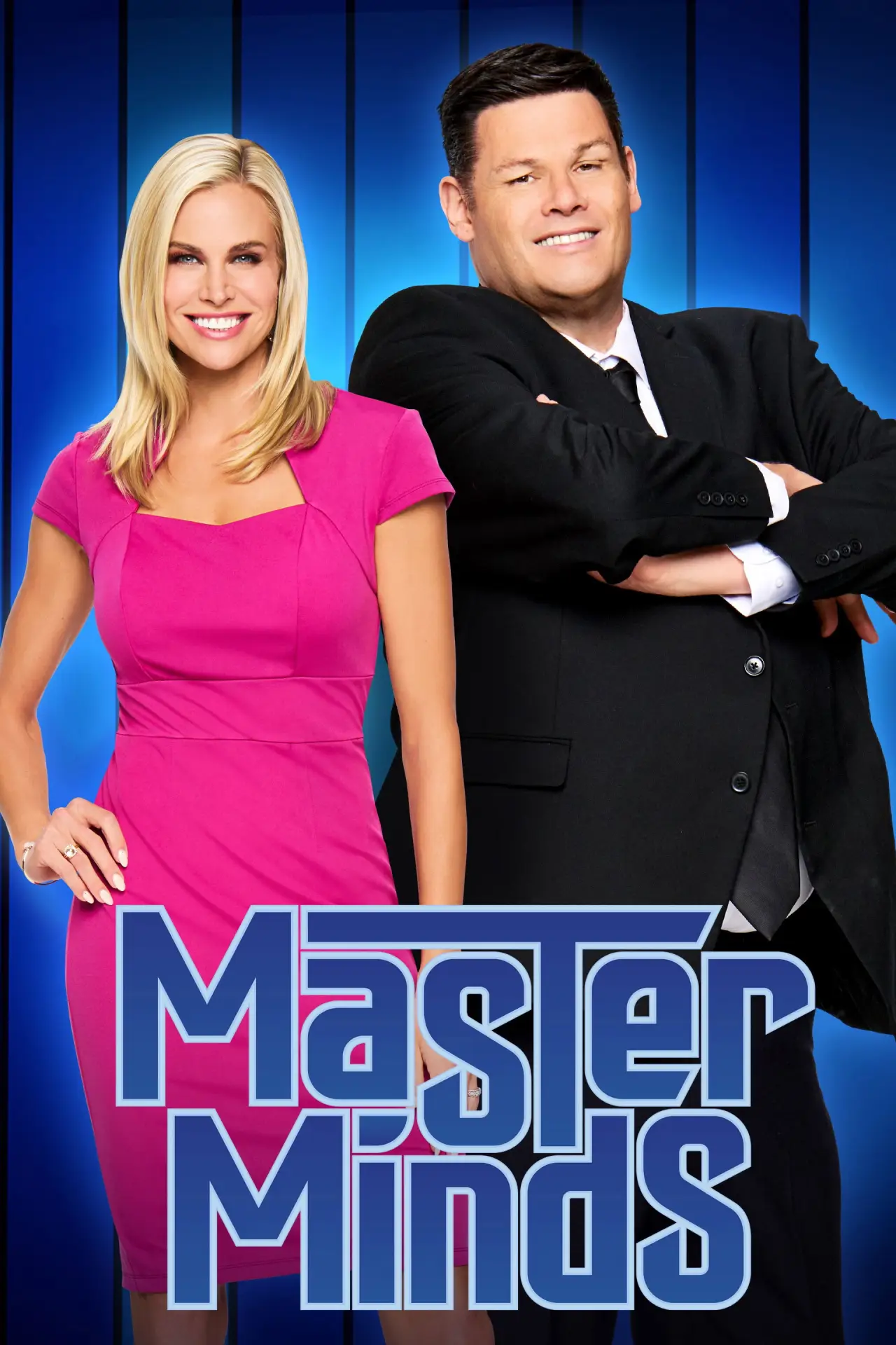 Plakat serialu "Master Minds"