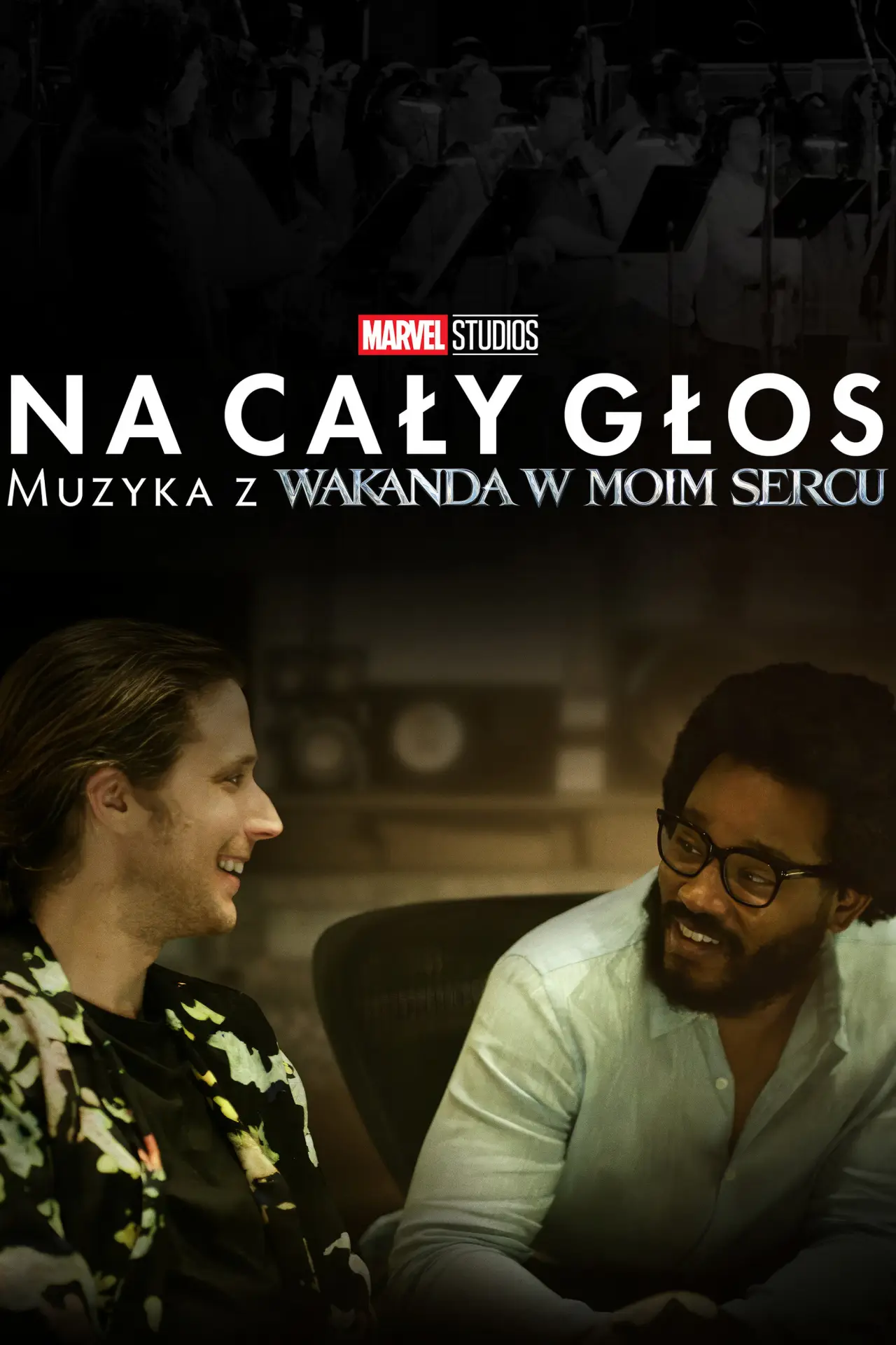 Plakat serialu "Na cały głos: Muzyka z Wakanda w moim sercu"