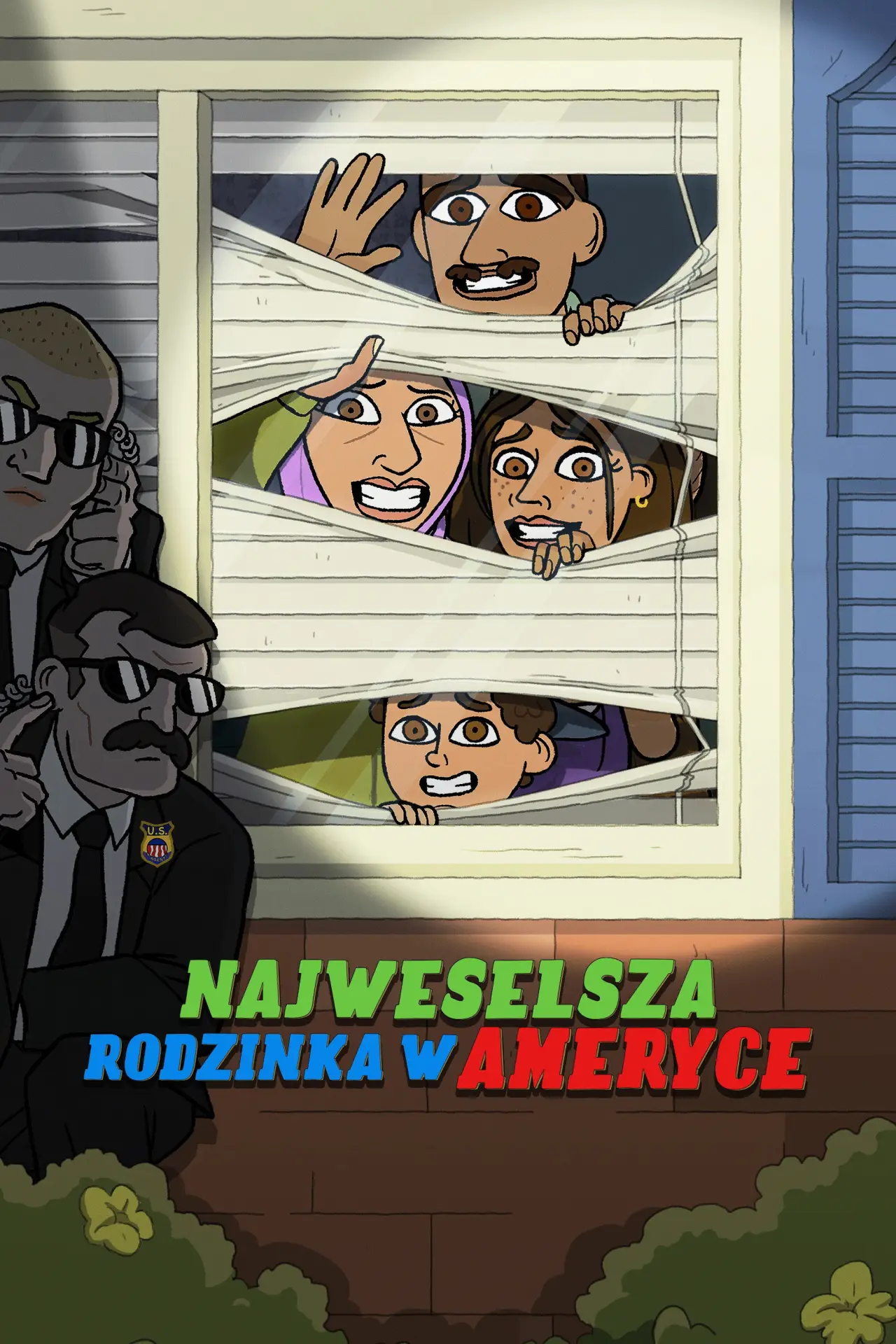 Plakat serialu "Najweselsza rodzinka w Ameryce"