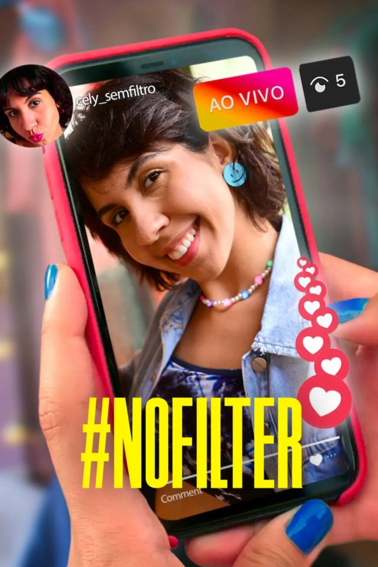 Plakat serialu "#BezFiltra"