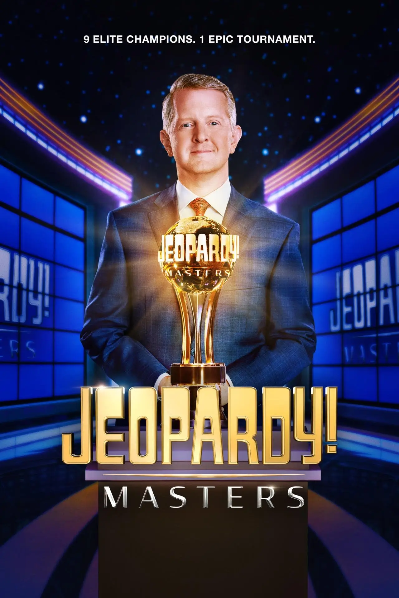 Plakat serialu "Jeopardy! Masters"