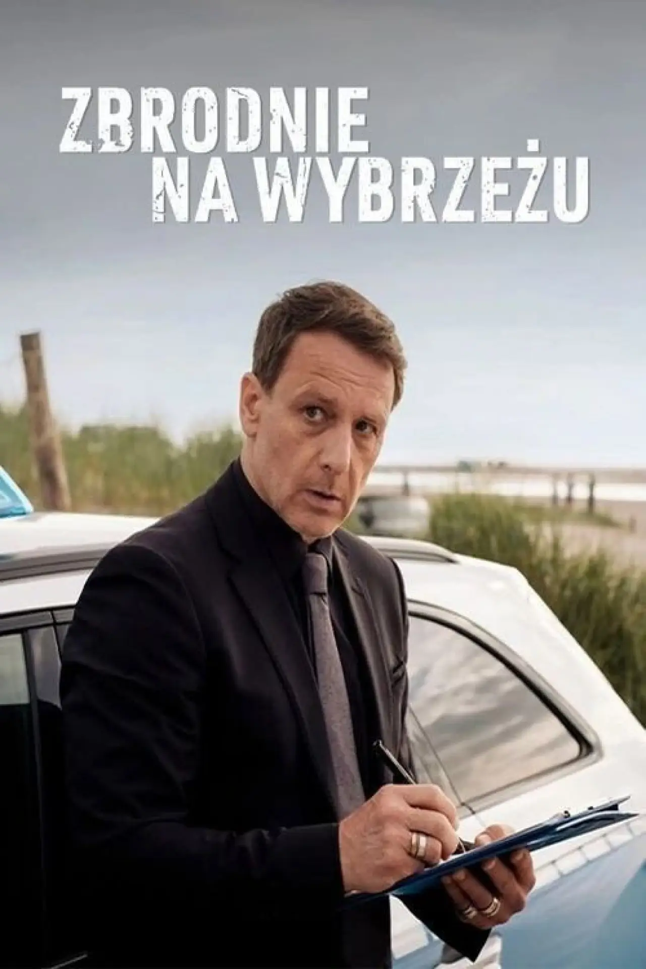 Plakat serialu "Zbrodnie na wybrzeżu"