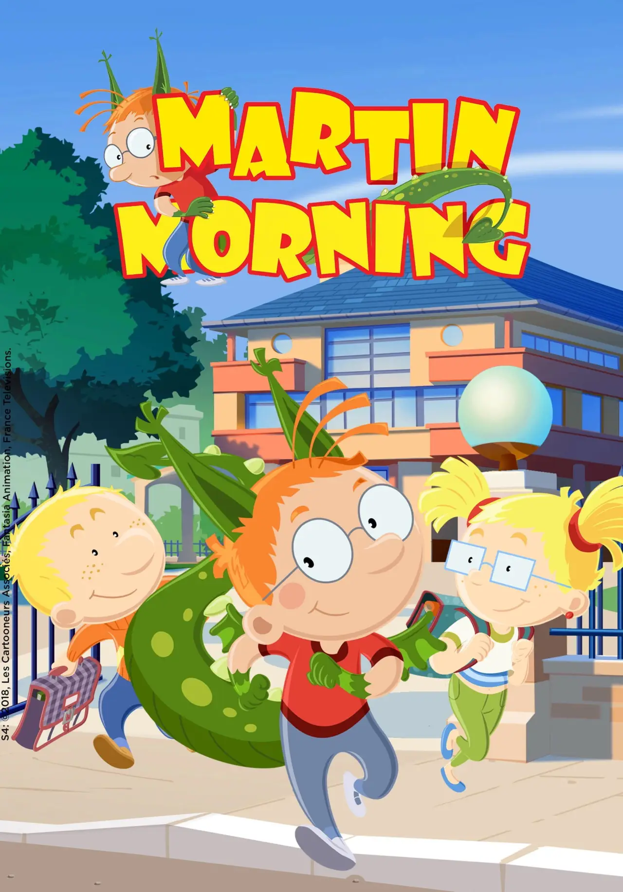 Plakat serialu "Martin Morning"