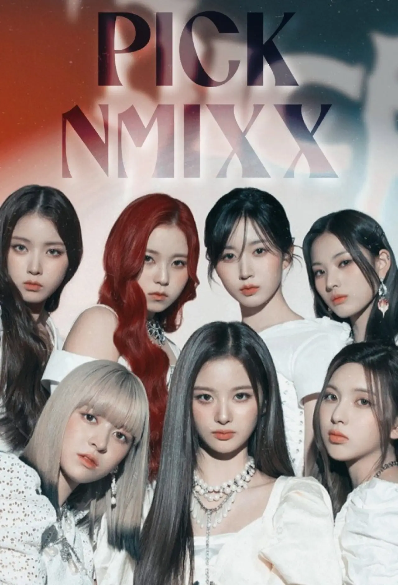 Plakat serialu "PICK NMIXX"