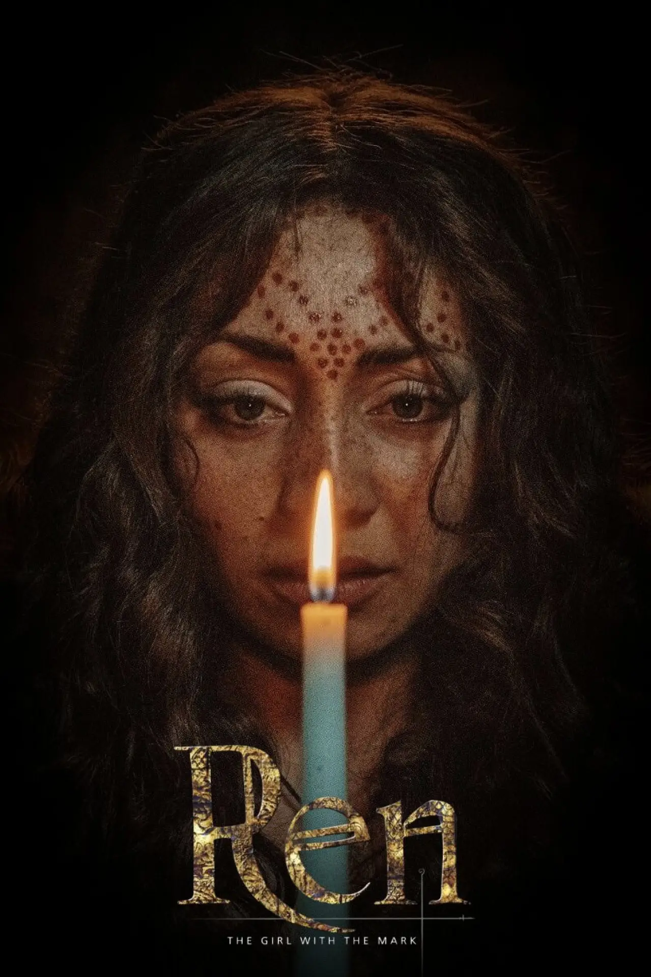 Plakat serialu "Ren: The Girl with the Mark"