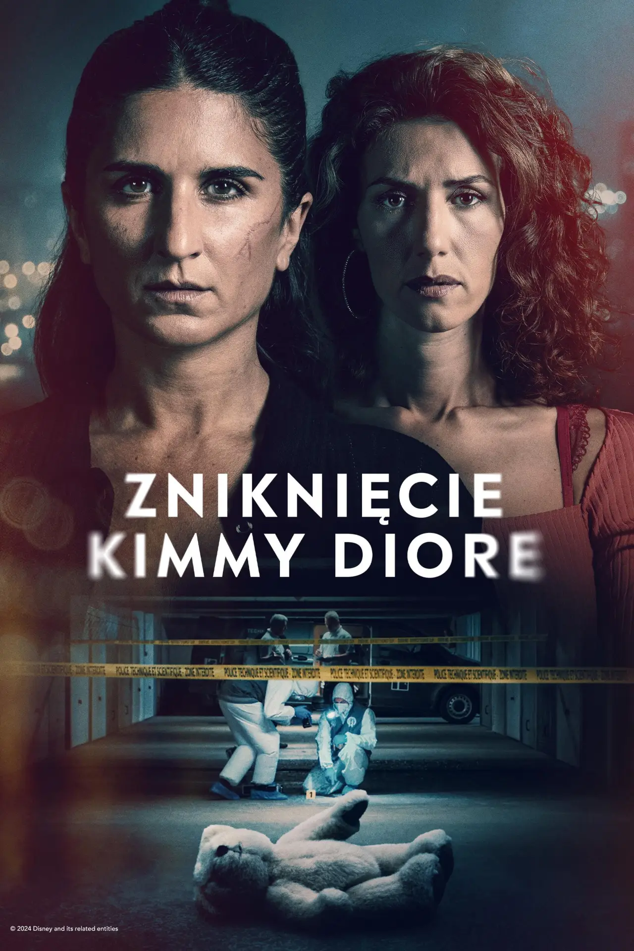 Plakat serialu "Zaginięcie Kimmy Diore"