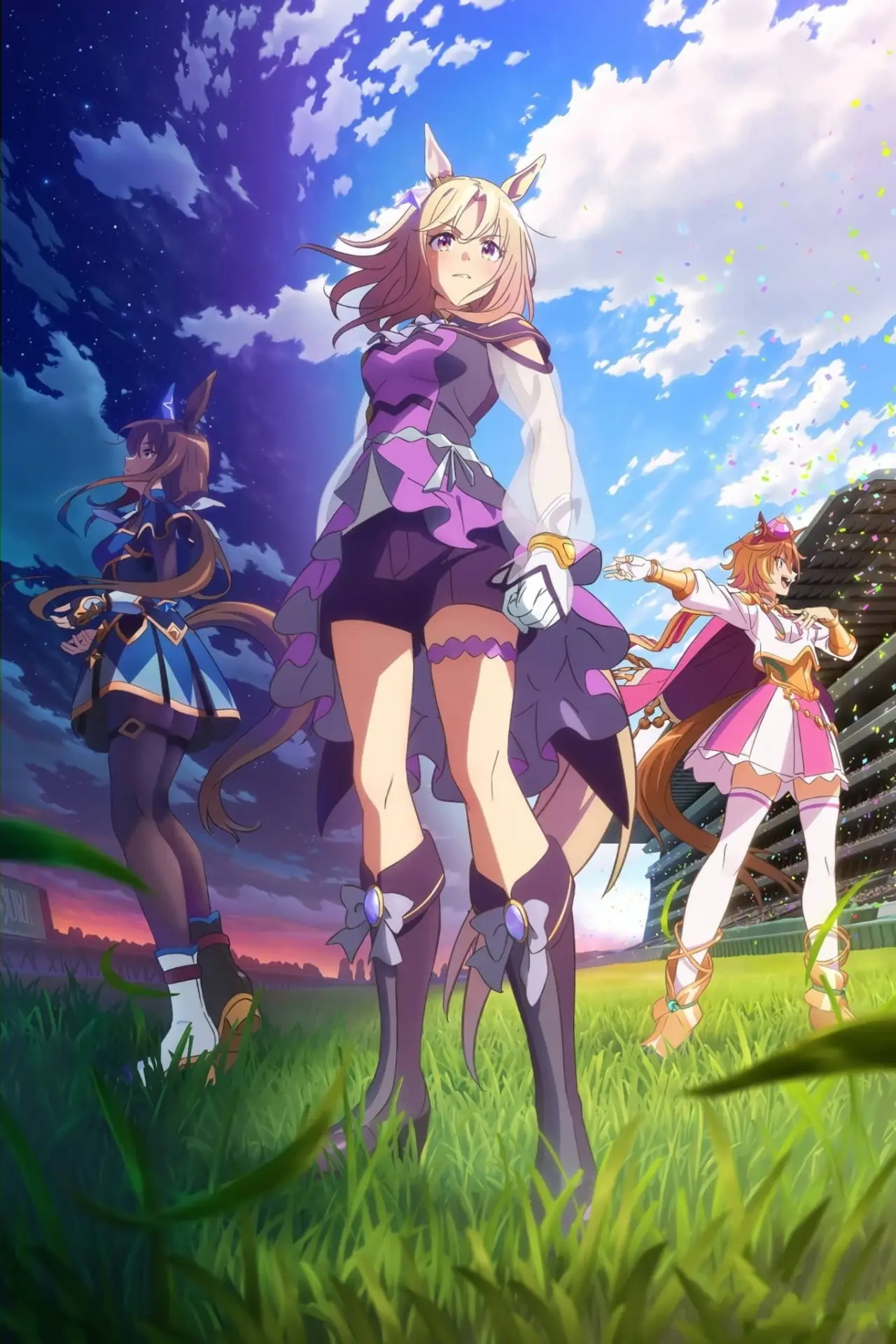 Plakat serialu "Umamusume: Pretty Derby - Road to the Top"