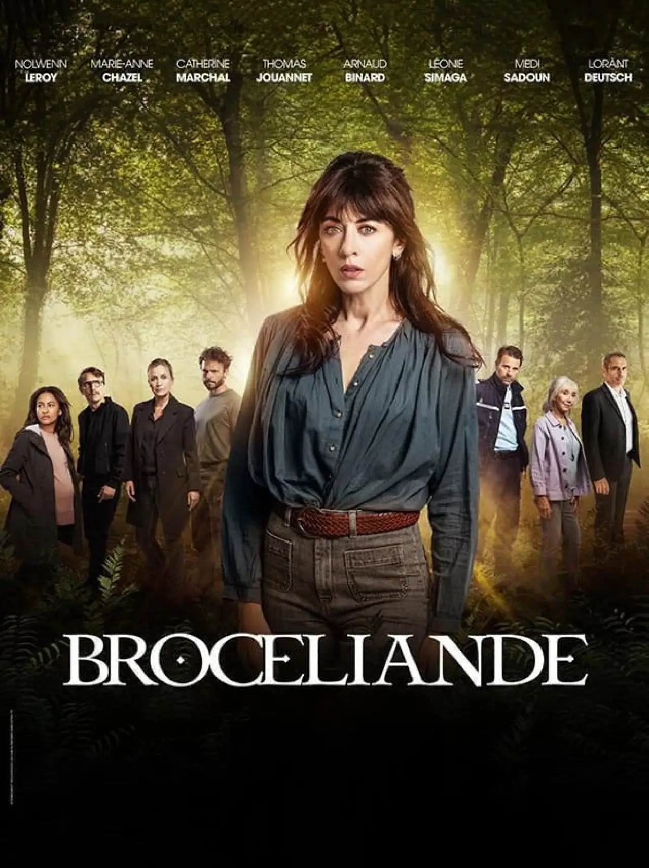Plakat serialu "Brocéliande"