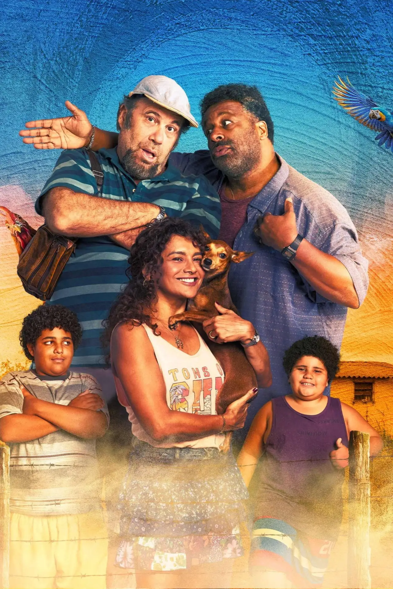Plakat serialu "Pablo & Luisão"